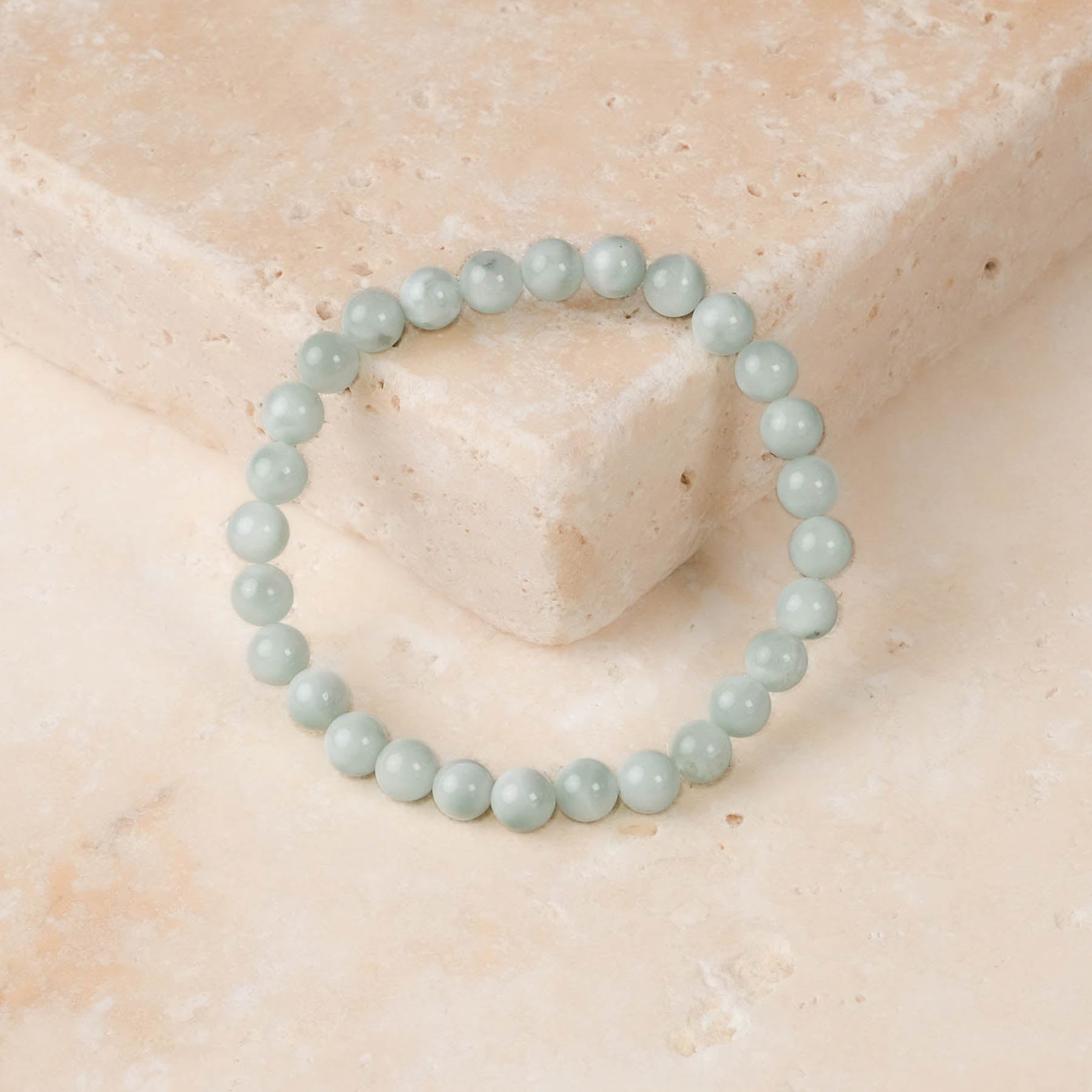 Edelstein Armband Angelit 6mm