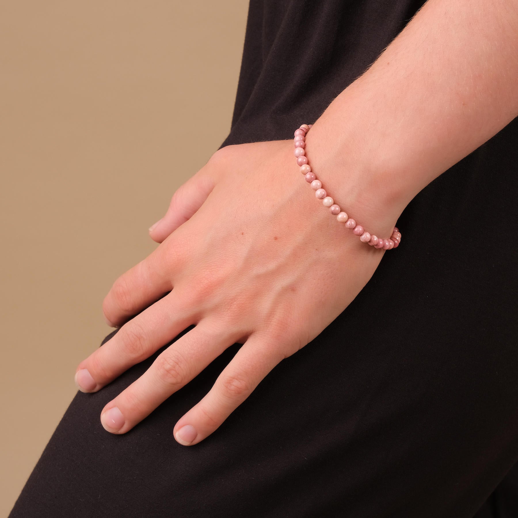 Edelstein Armband Rhodochrosit 4mm