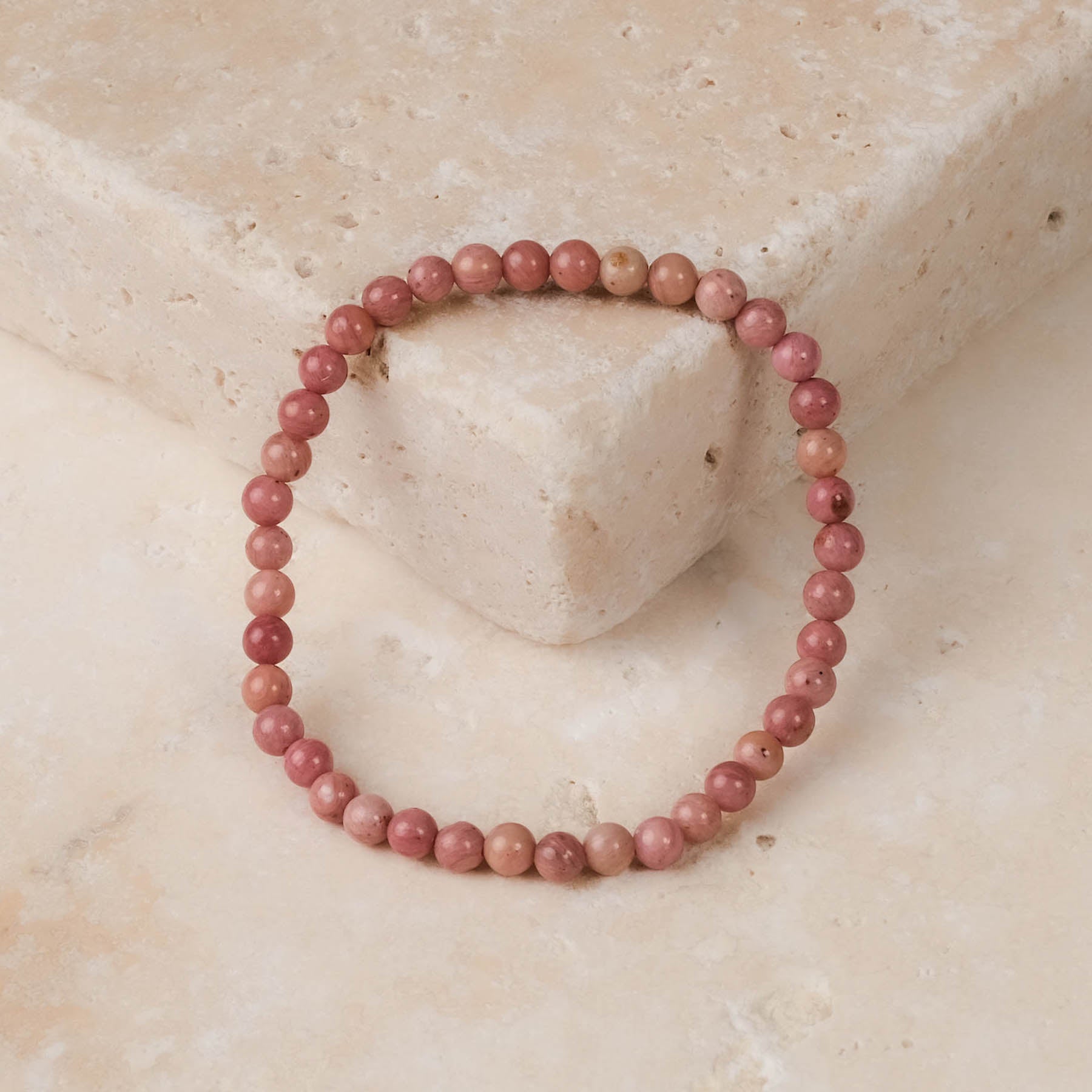 Edelstein Armband Rhodochrosit 4mm