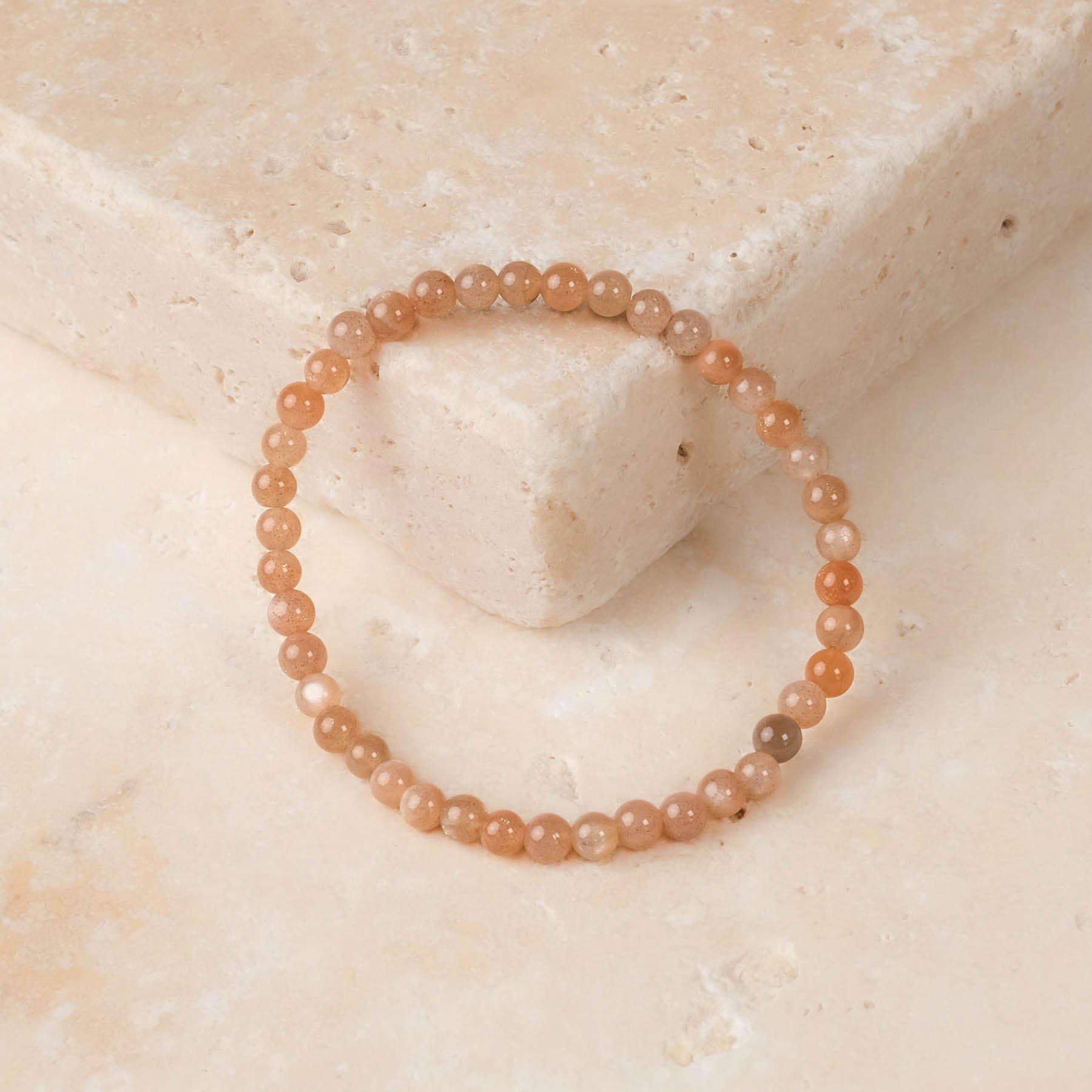 Edelstein Armband Sonnenstein 4mm