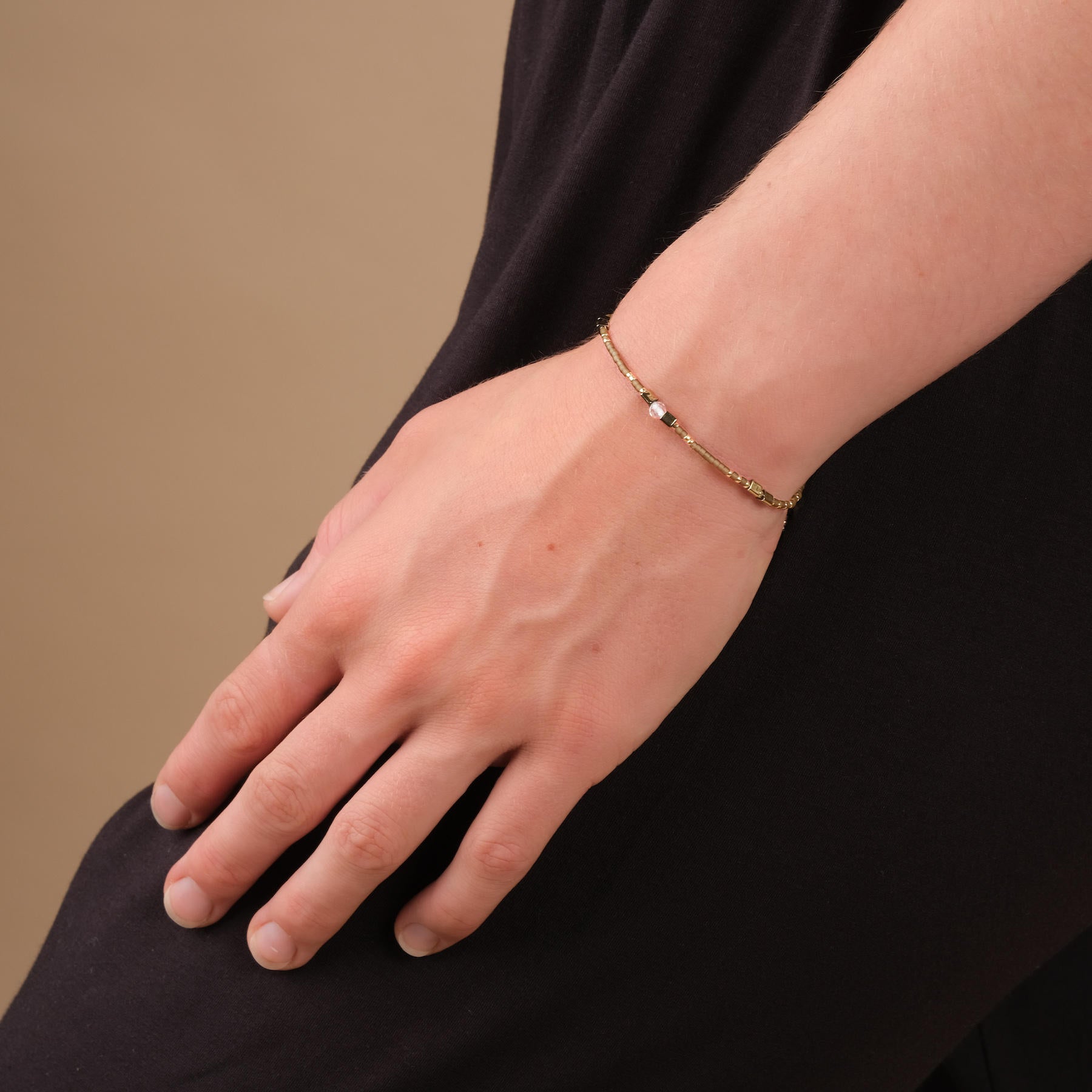 Freundschaftsarmband Miyuki für Erwachsene und Kinder braun