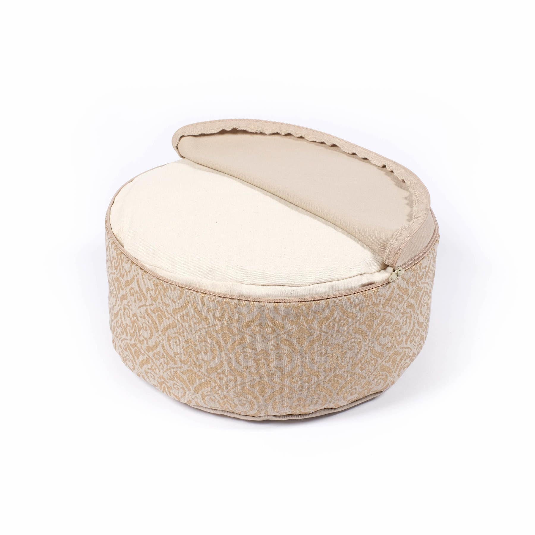 Meditationskissen Taj Mahal sand