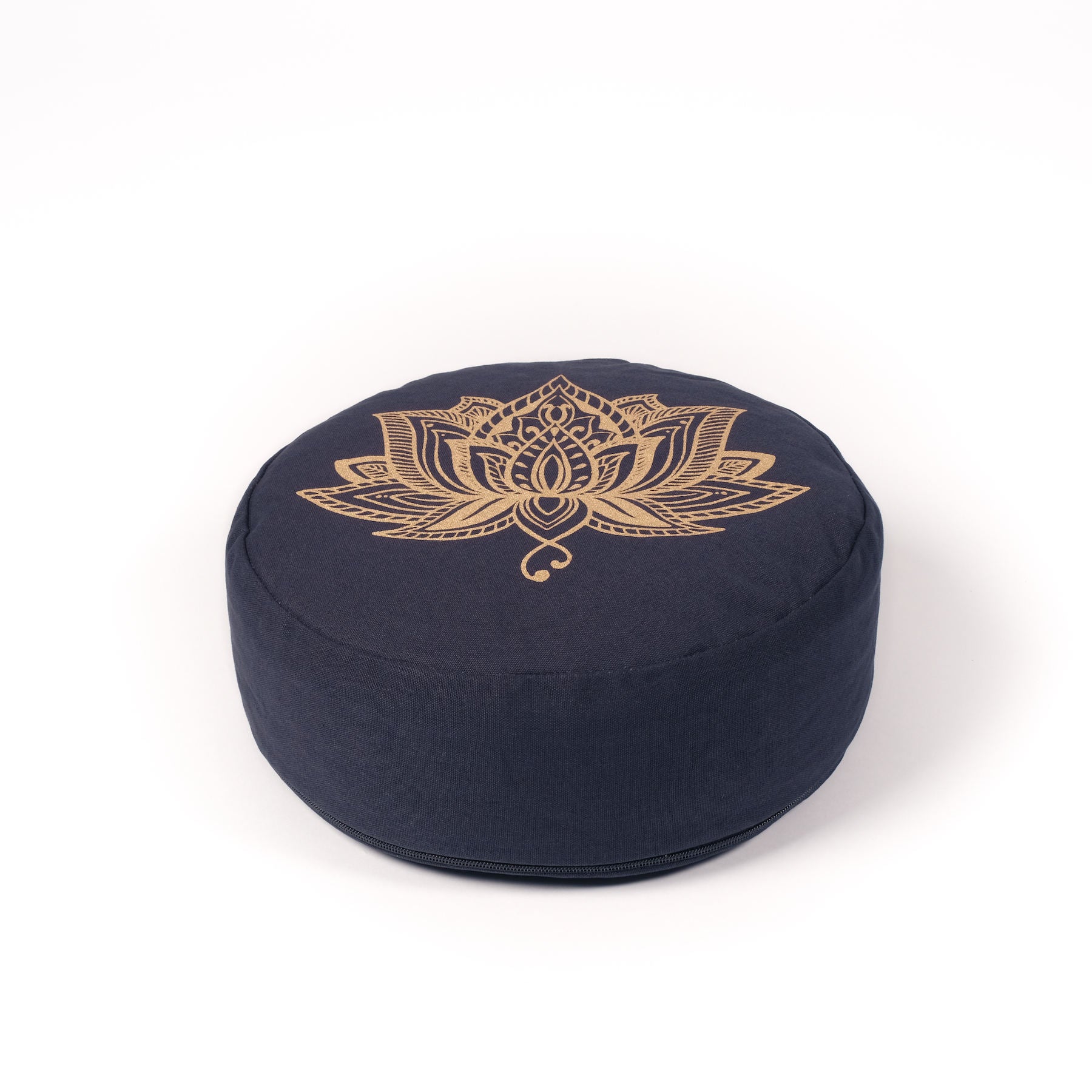 Meditationskissen Lotus SMALL Bio Baumwolle navy