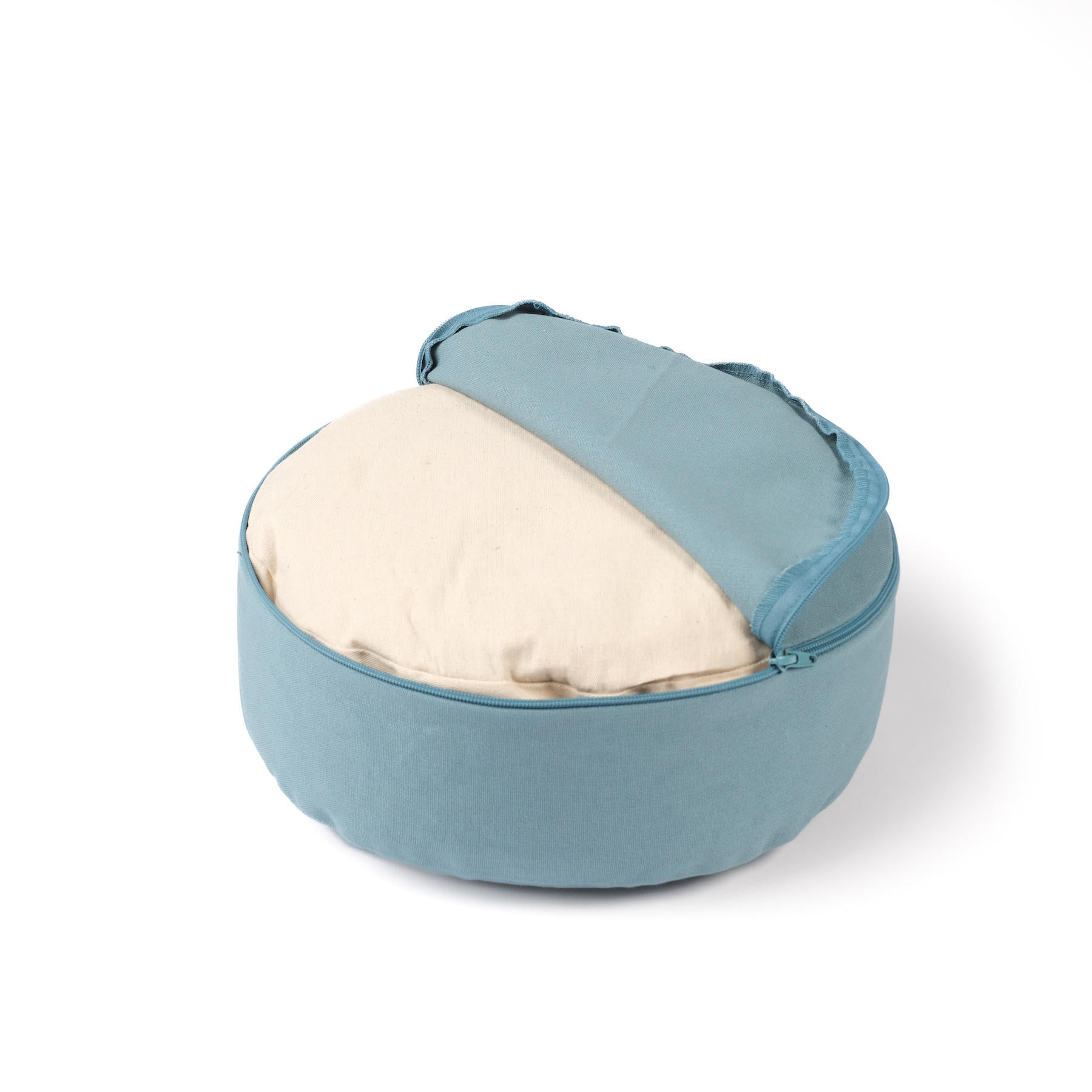 Meditationskissen Lotus SMALL green-water Reisekissen