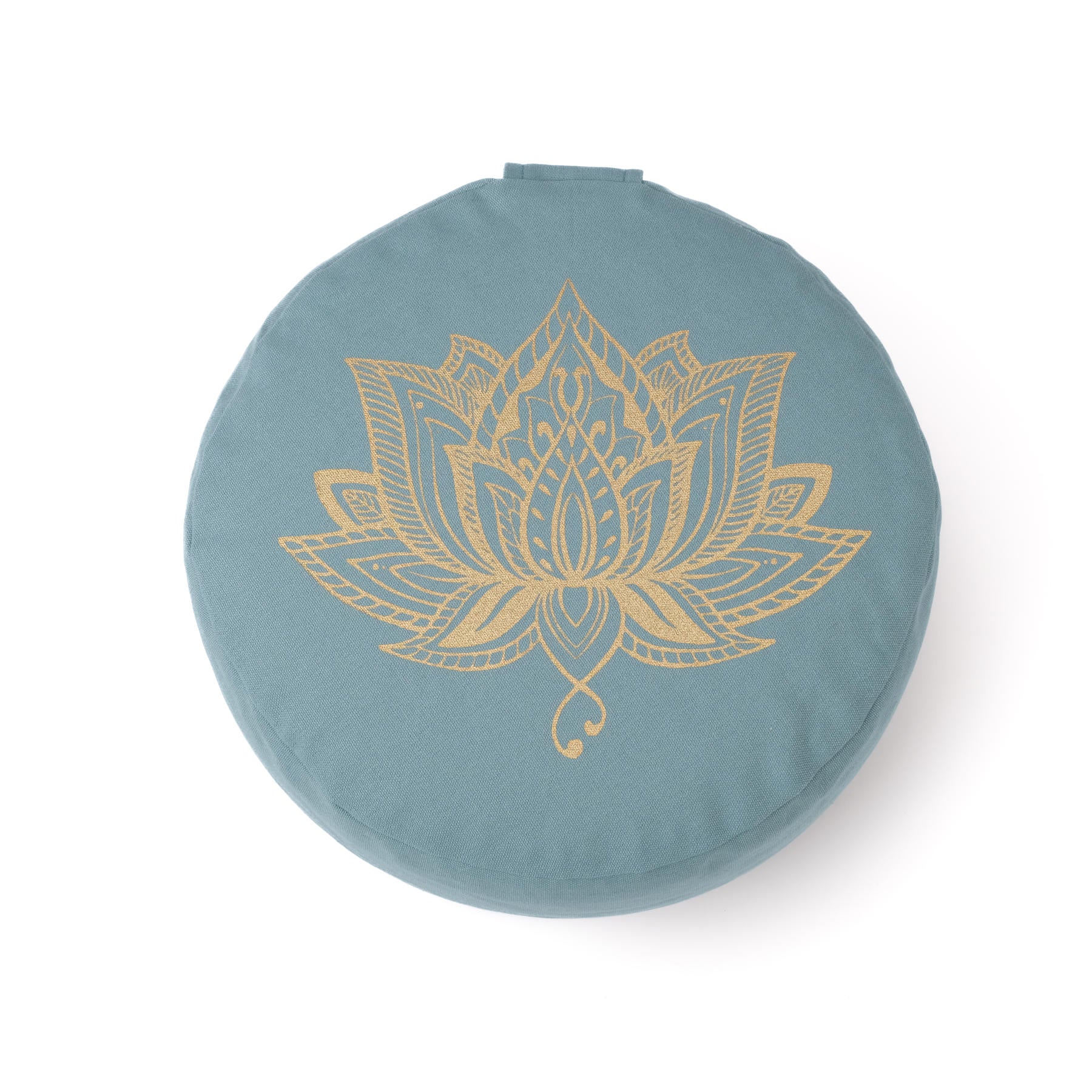 Meditationskissen Lotus SMALL green-water Reisekissen