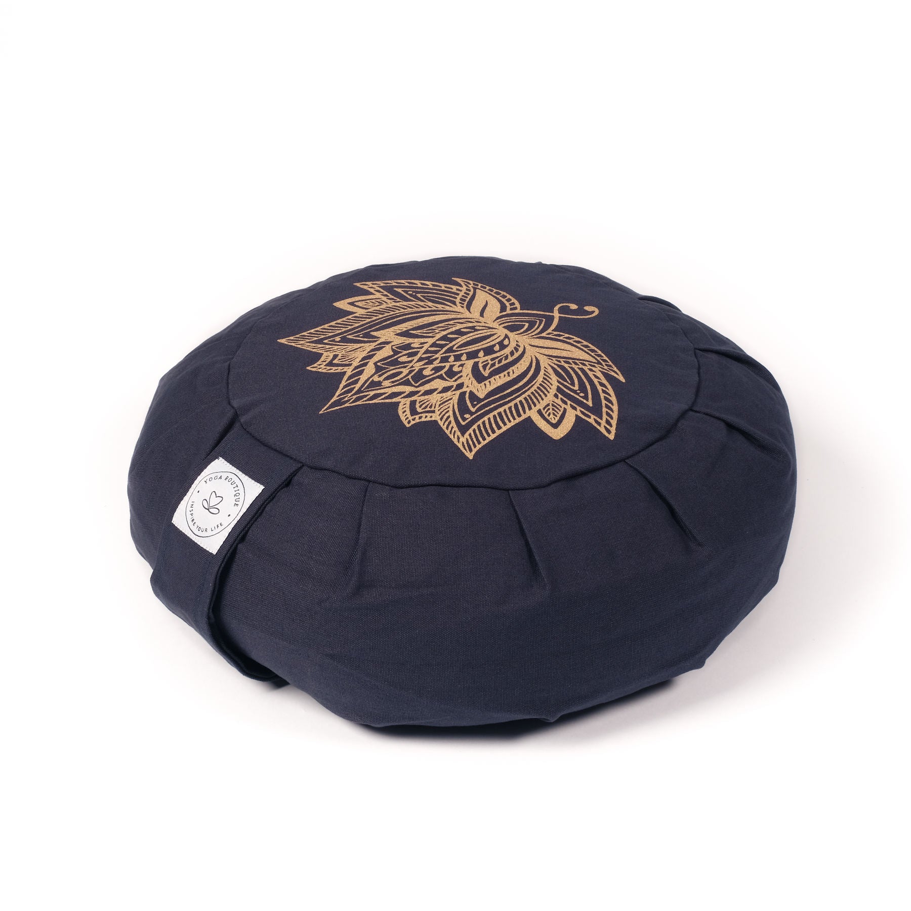 Meditationskissen Zafu Lotus navy