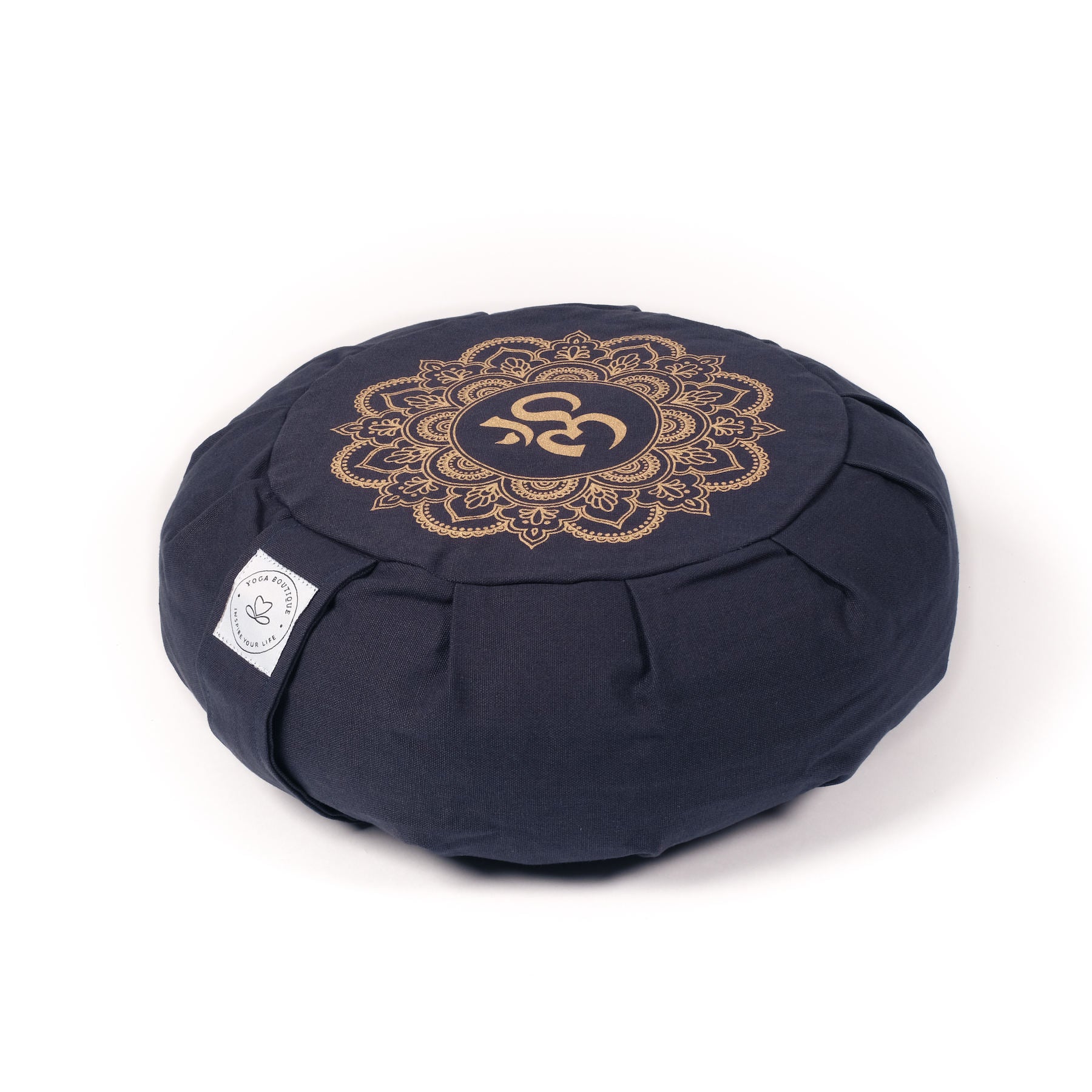 Meditationskissen Zafu Mandala OM navy