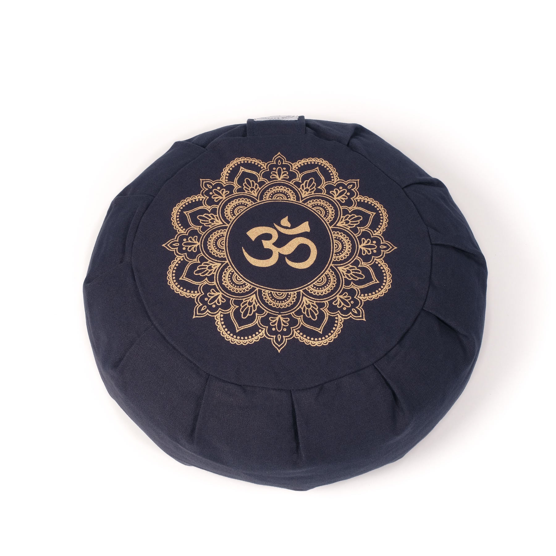 Meditationskissen Zafu Mandala OM navy