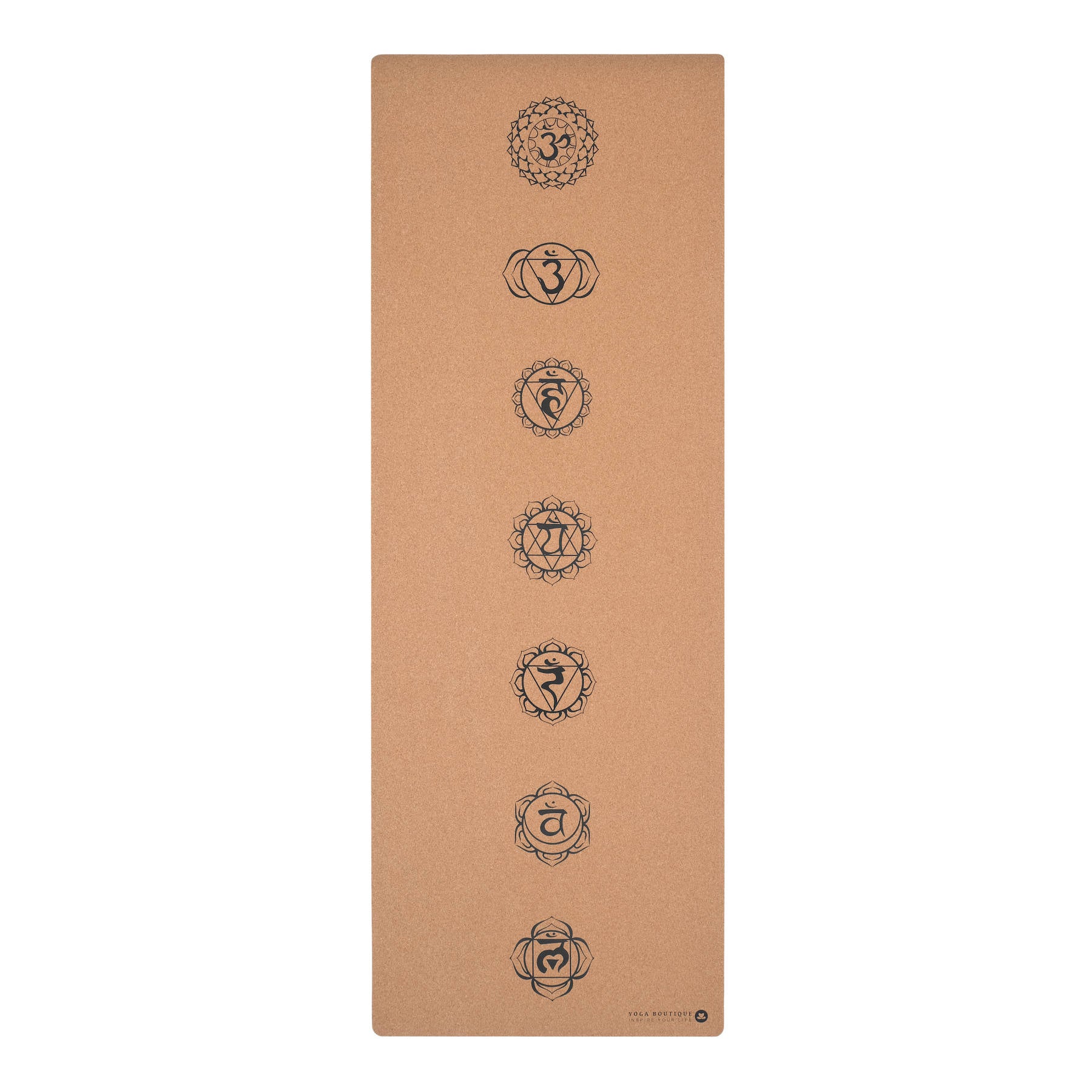 Yogamatte Kork Chakras