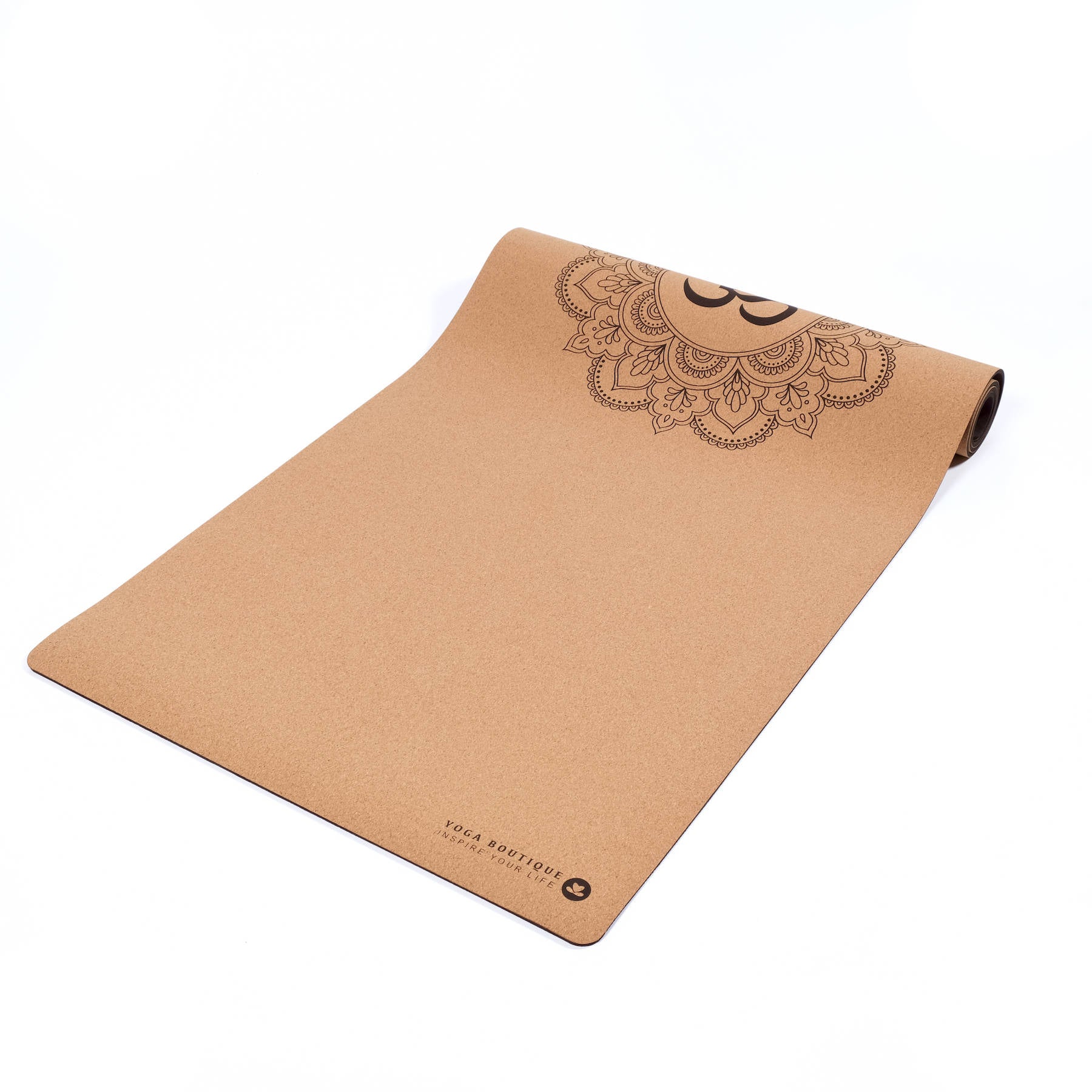 Yogamatte Kork Mandala OM
