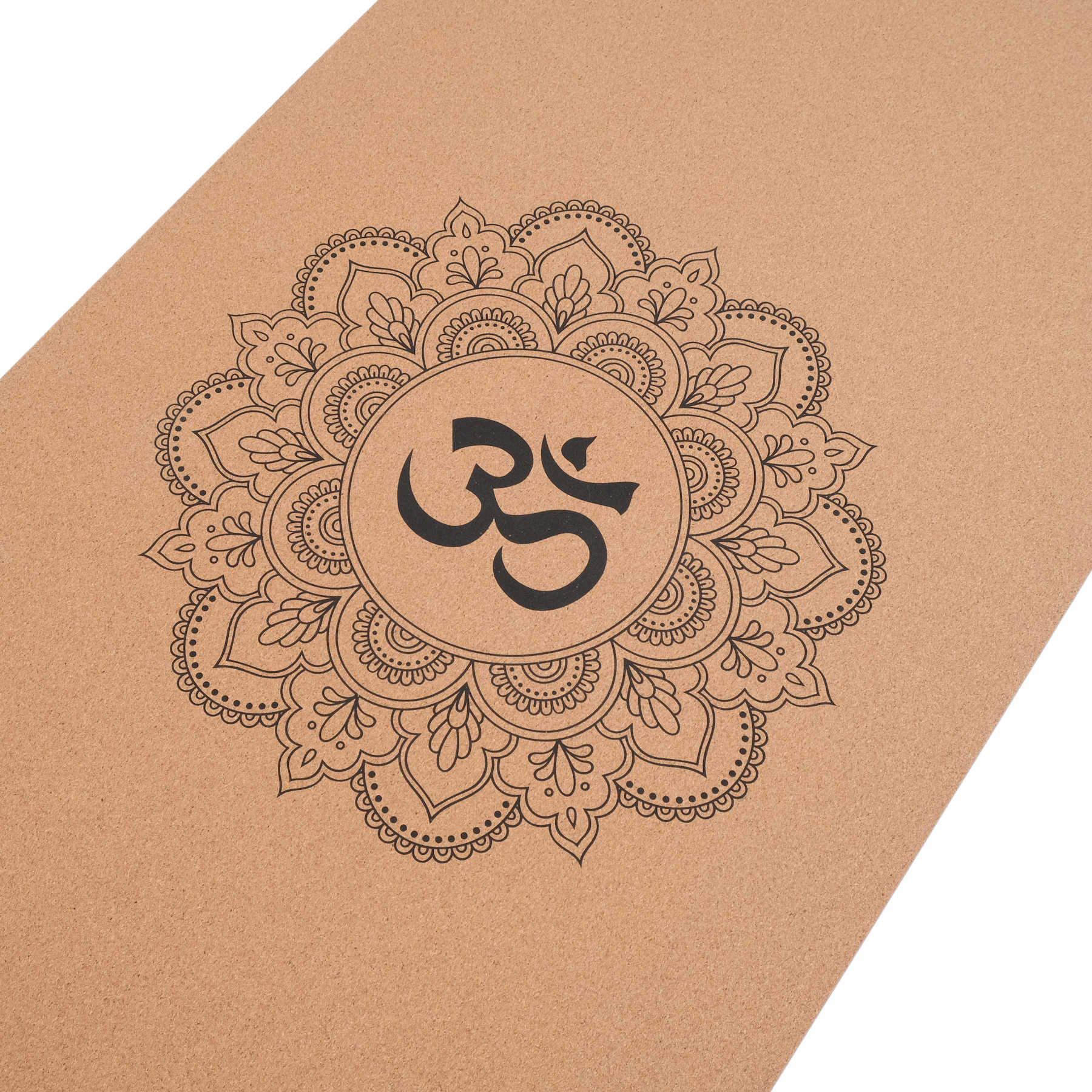Yogamatte Kork Mandala OM