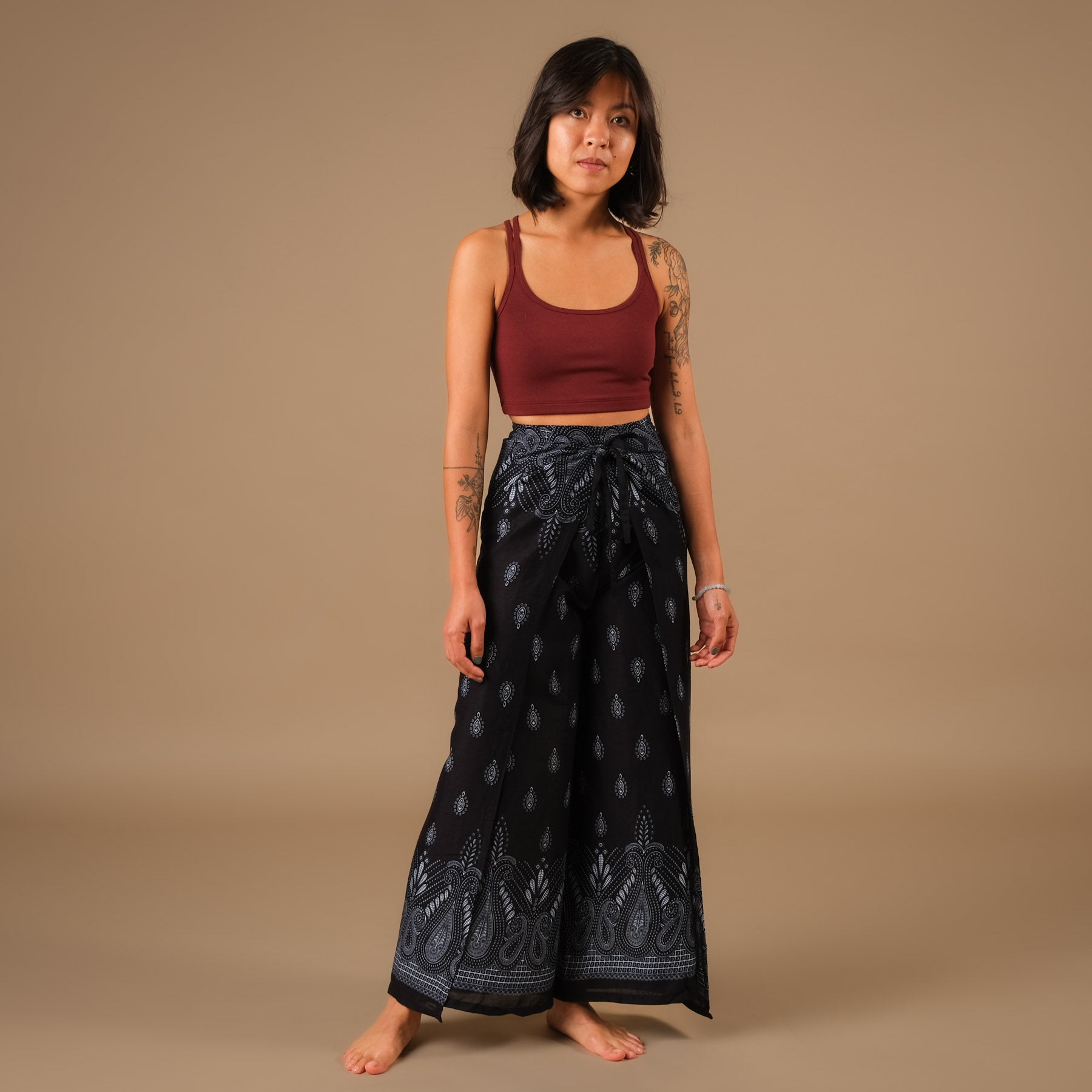 Palazzo Wrap Hose Bliss