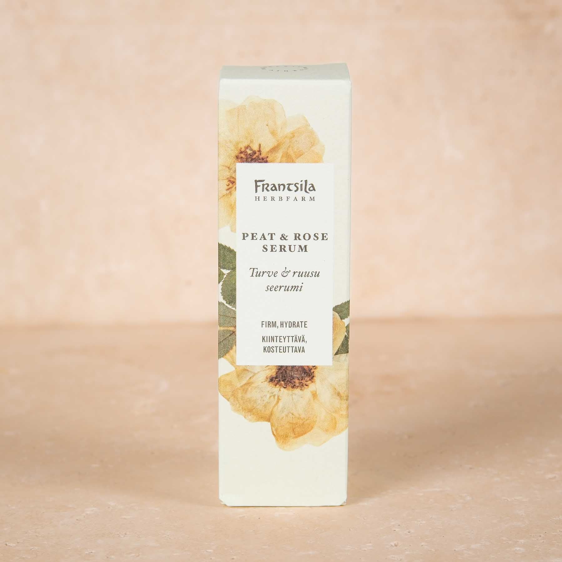 Das Naturkosmetik straffende Gesichtsserum Midsummer Rose spendet Feuchtigkeit und glättet die Haut. Zudem unterstützt es die hauteigene Fähigkeit, sich selbst zu reparieren