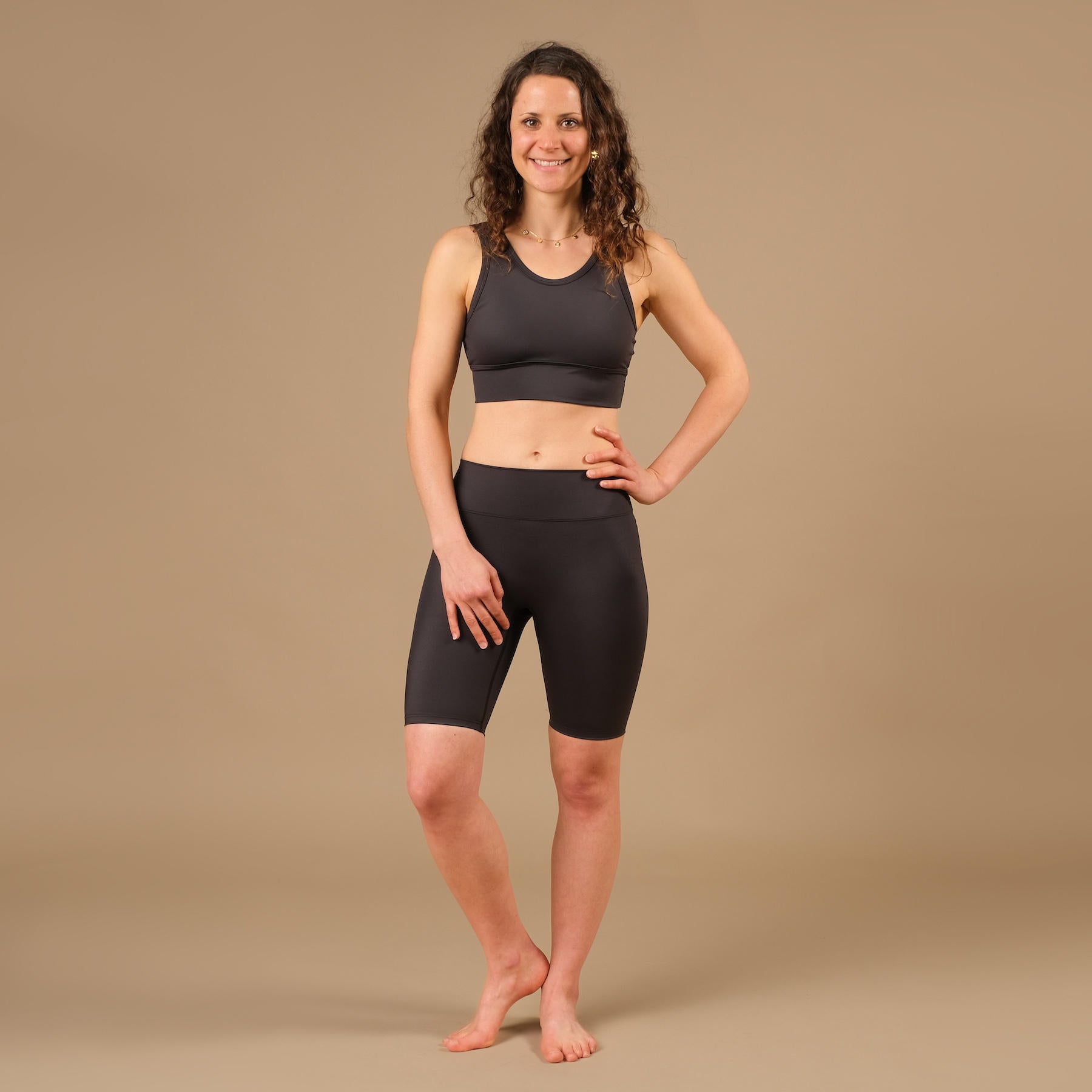 Radlerhose Biker Shorts Eco Mare espresso