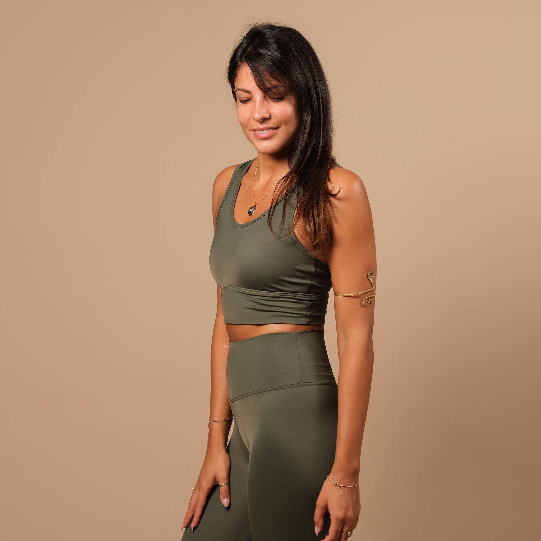 Yoga Top Eco Mare olive