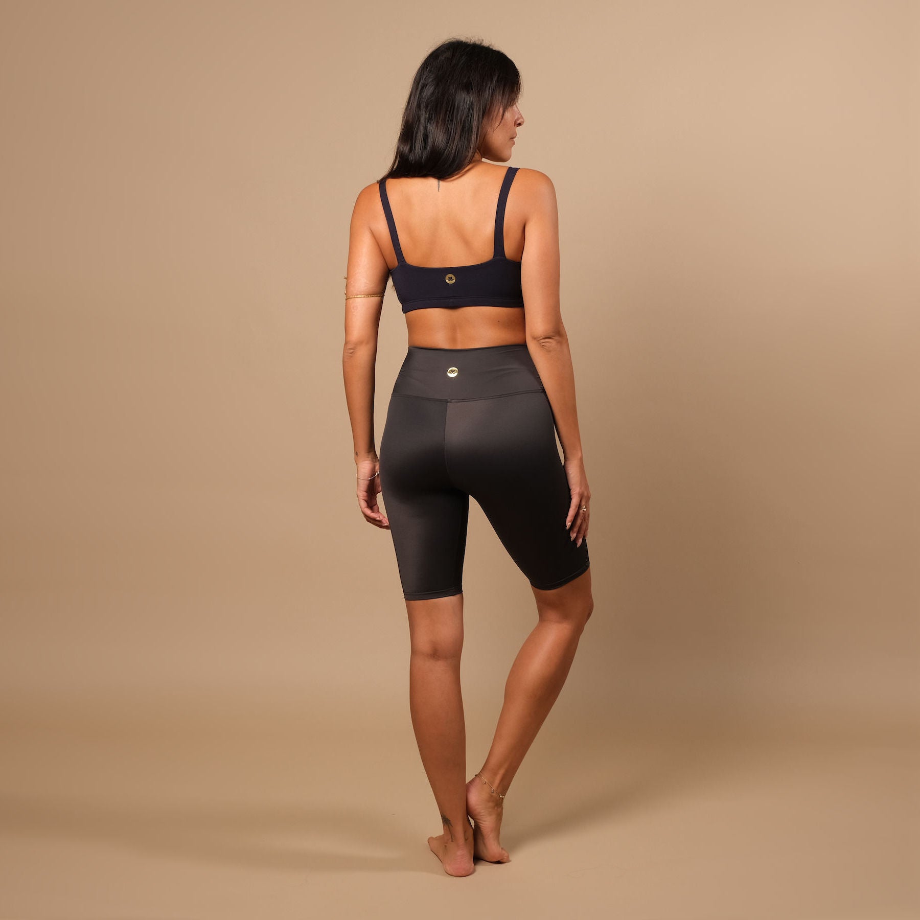 Yoga Bra Top Comfy navy, nachhaltig, in der Schweiz hergestellt, aus biologisch abbaubarem Stoff, super bequem