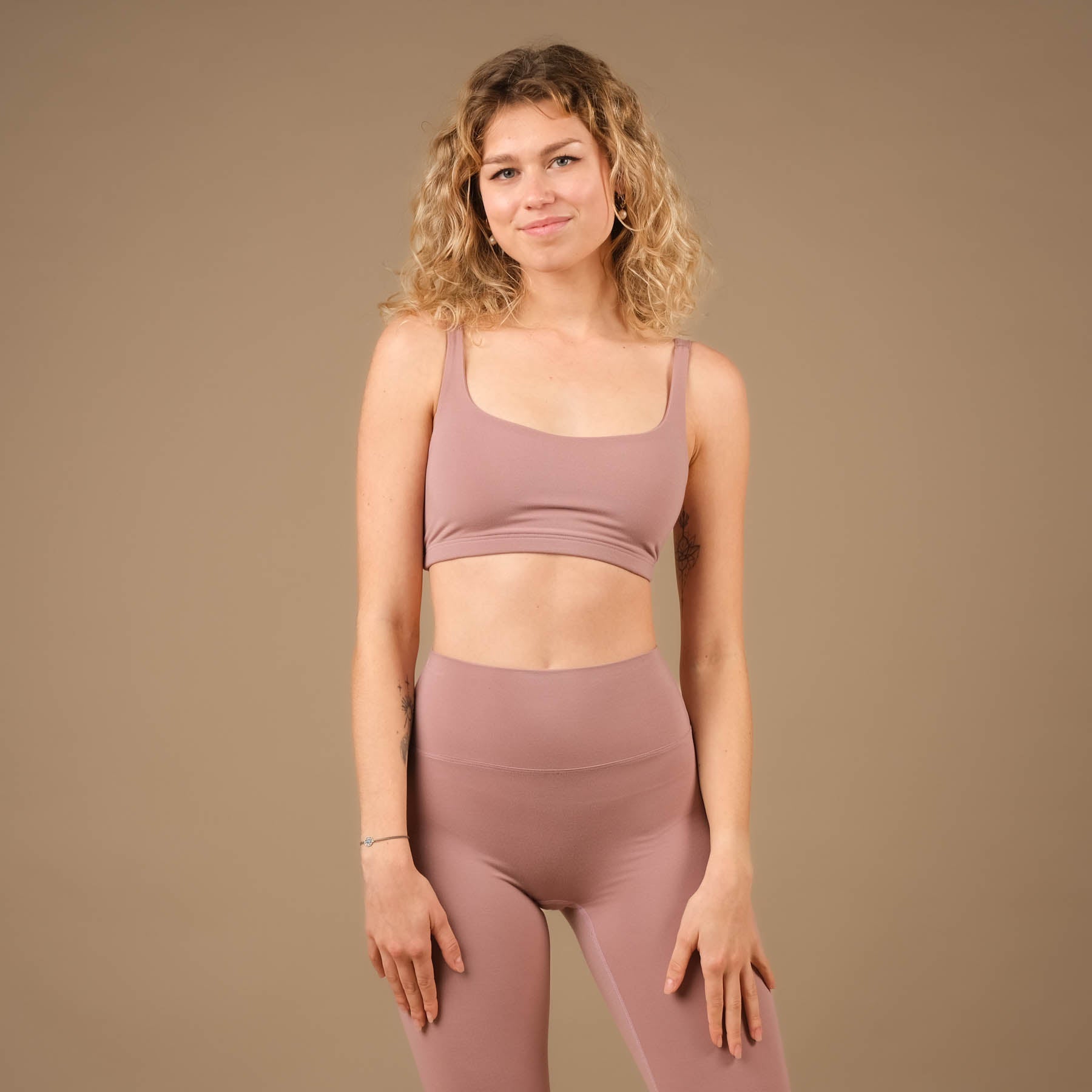 Yoga Bra Comfy rosewood auch als BH geeignet