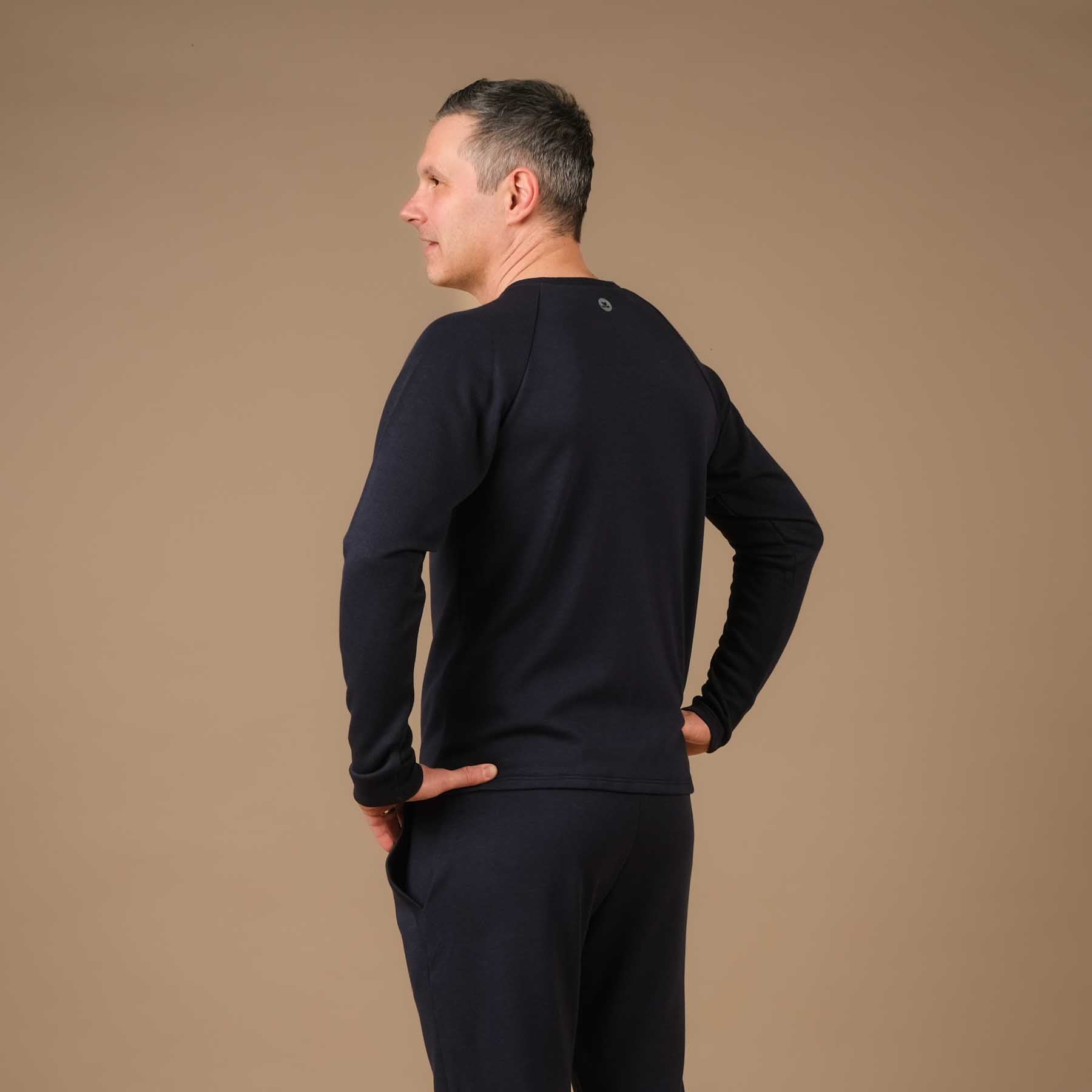 Yoga Sweatshirt unisex Cosy navy