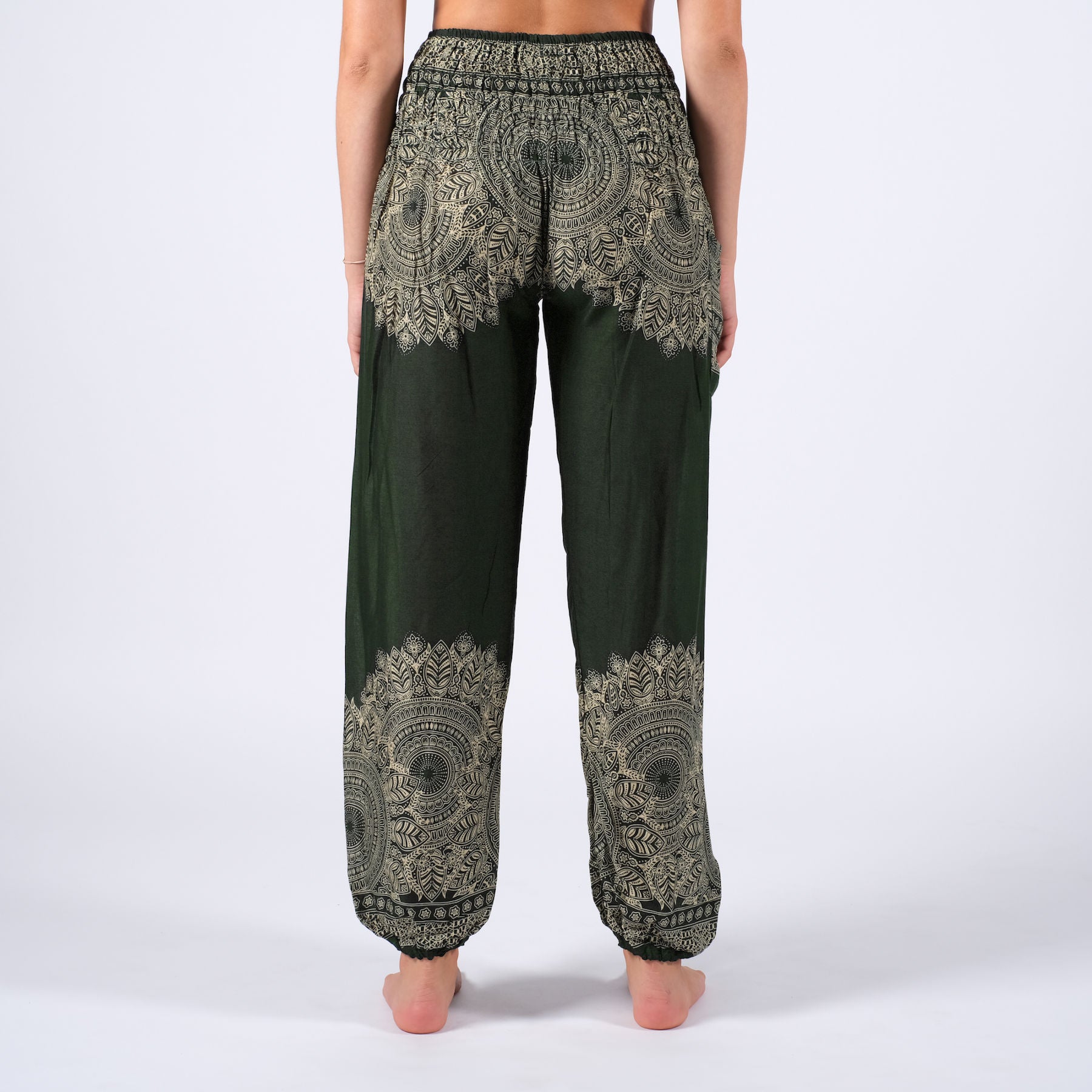 Yoga Haremshose Boho olive