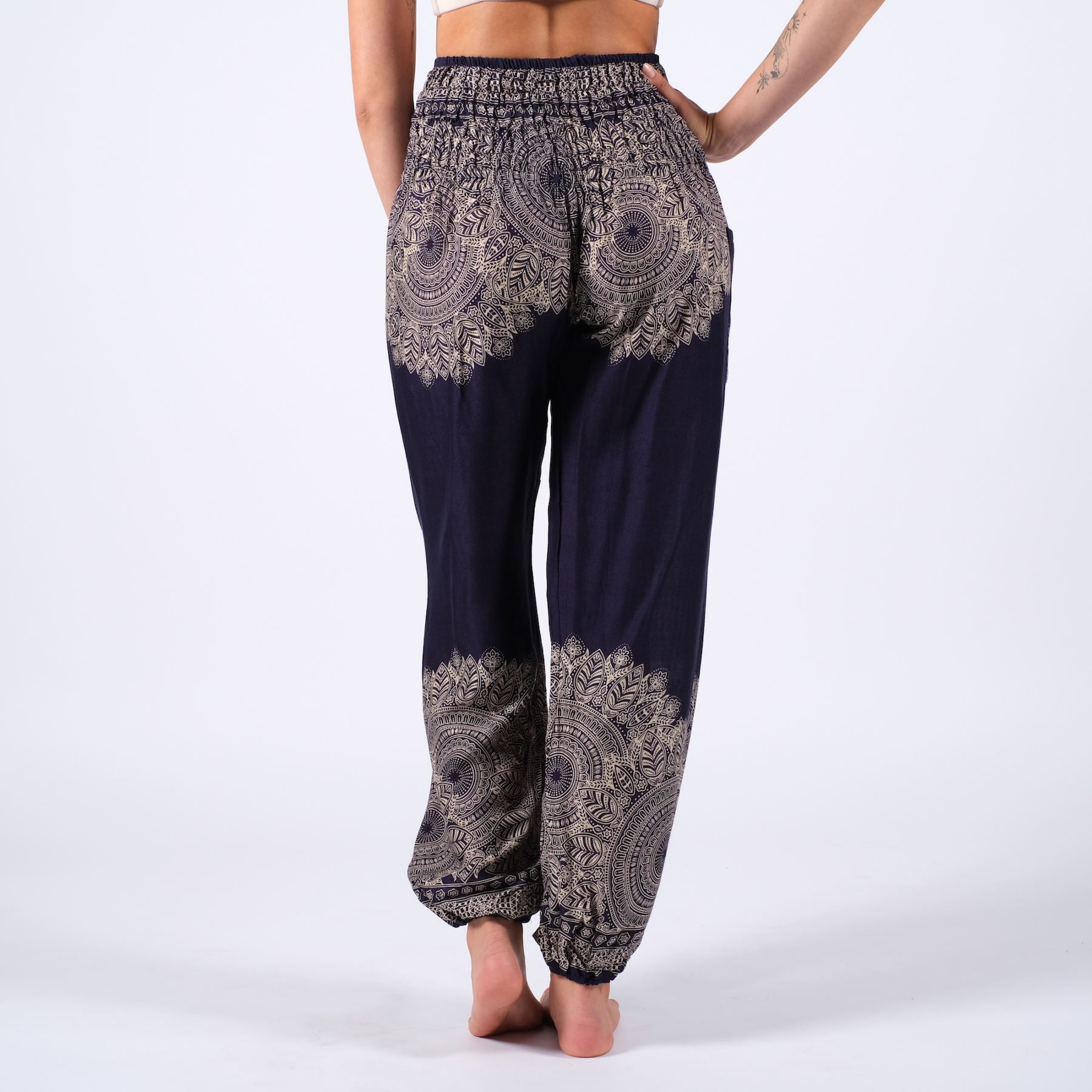 Yoga Haremshose Boho navy