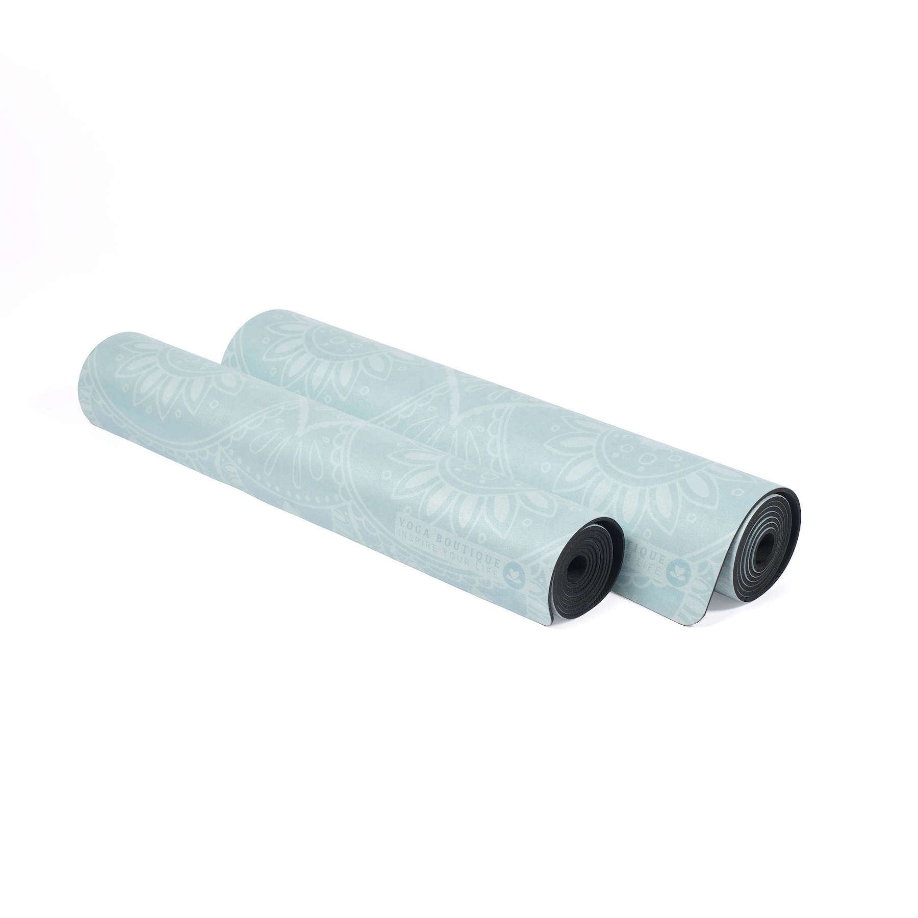 Yogamatte Velours Mandala mint