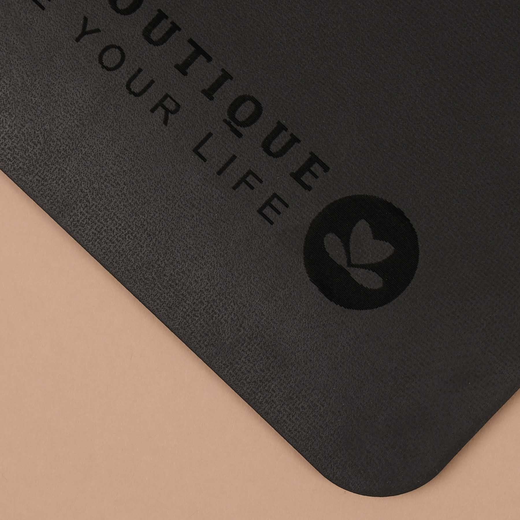 Yogamatte SuperGrip 2.0 Moon schwarz