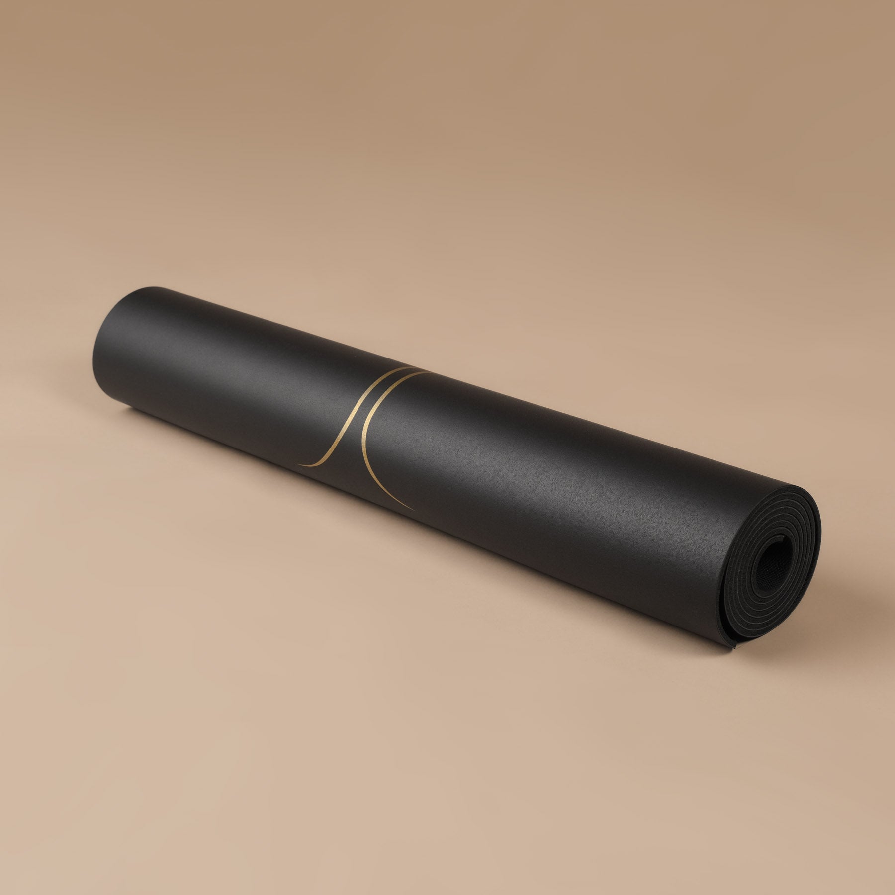 Yogamatte SuperGrip 2.0 Balance sehr rutschfest schwarz