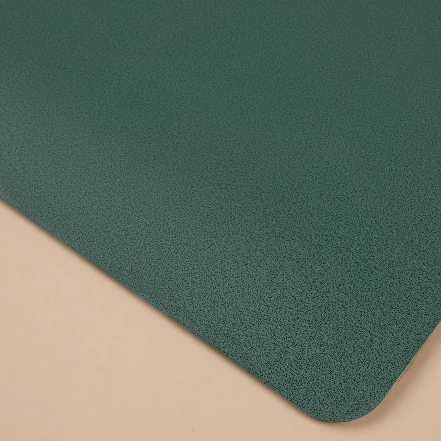 Yogamatte SuperGrip 2.0 Balance sehr rutschfest dunkel gruen