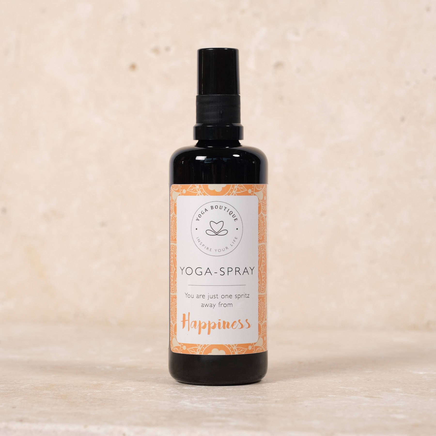 Yogamatten Spray und Raum Spray Happiness Bio