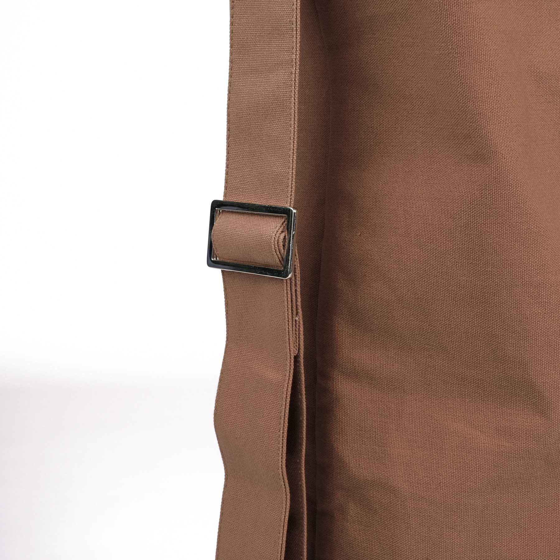 Yogamatte-Tasche Lotus aus Bio Baumwolle brown earth