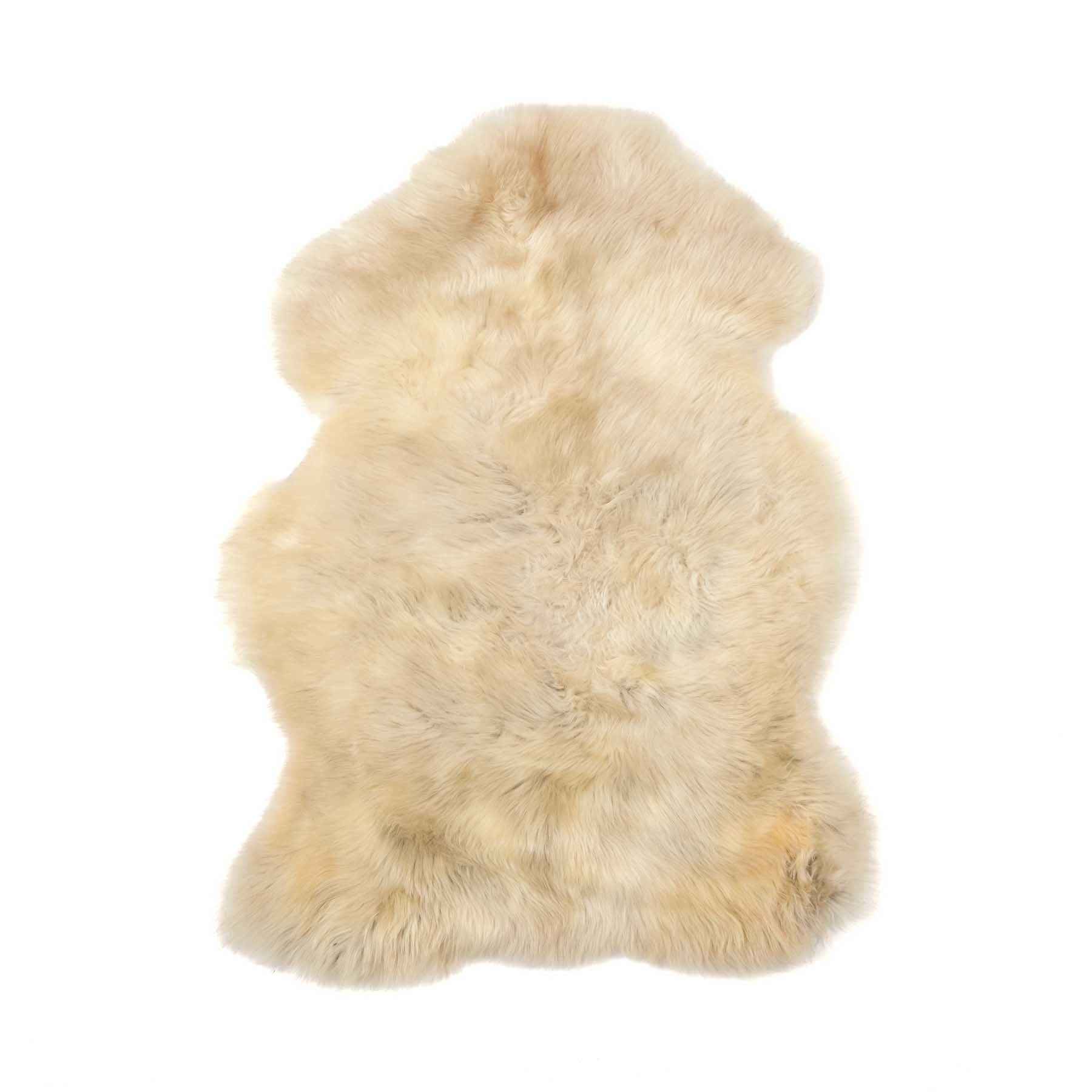 Peau d'agneau mérinos beige