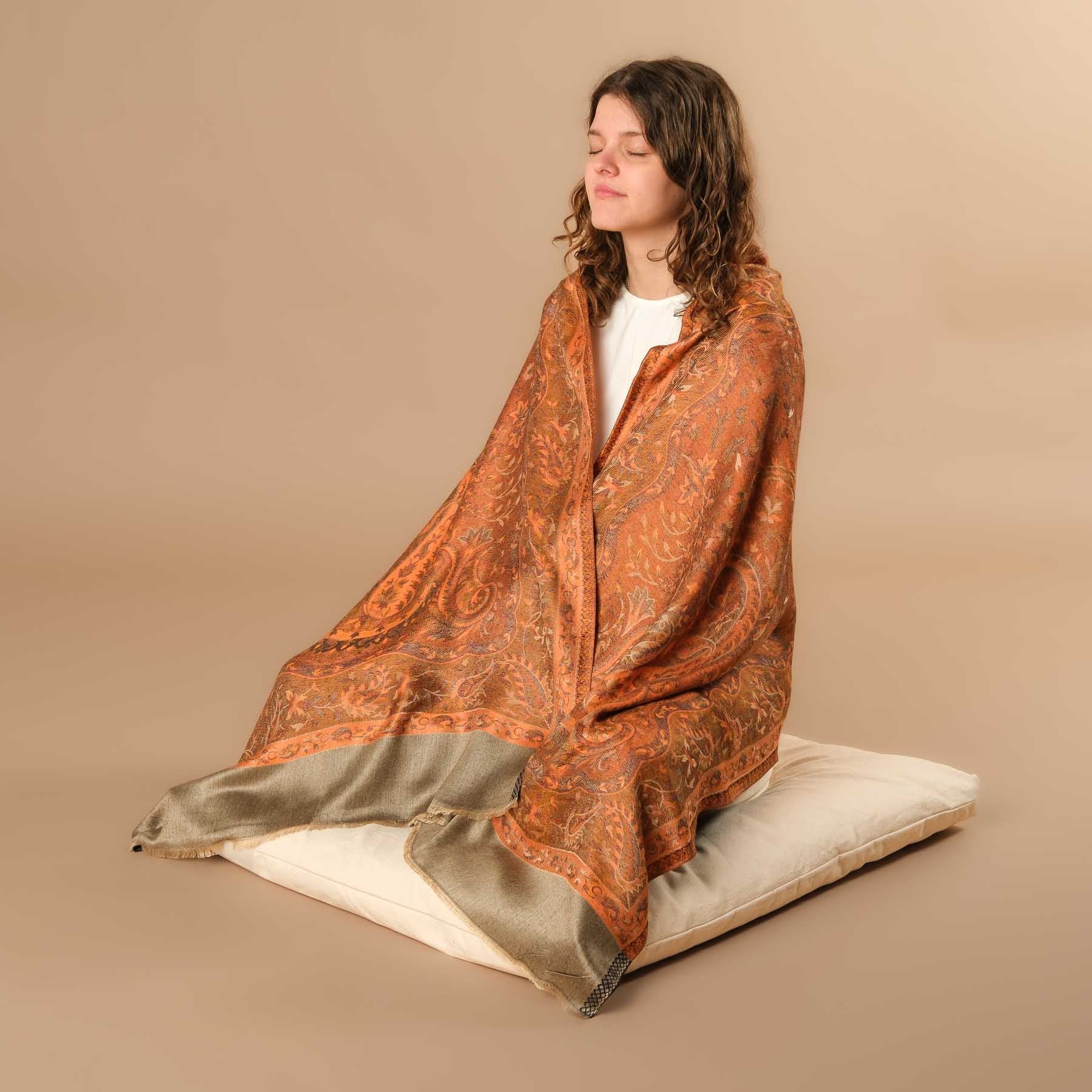 Meditationstuch Schal Simba