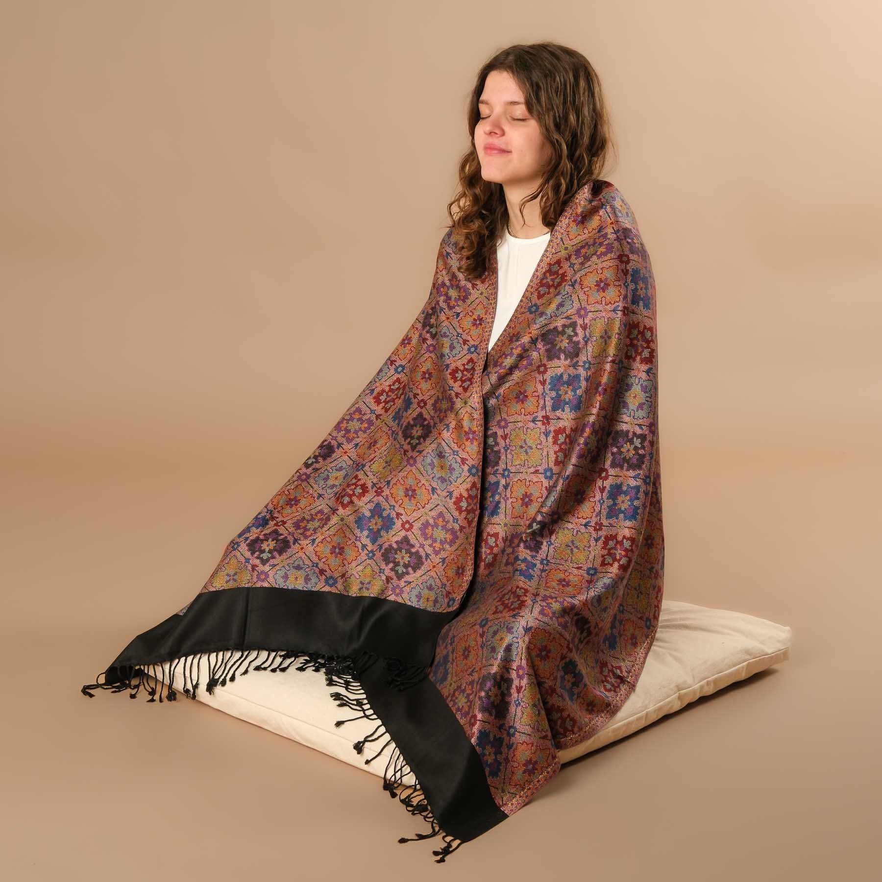 Meditationstuch Schal Viskose Joel