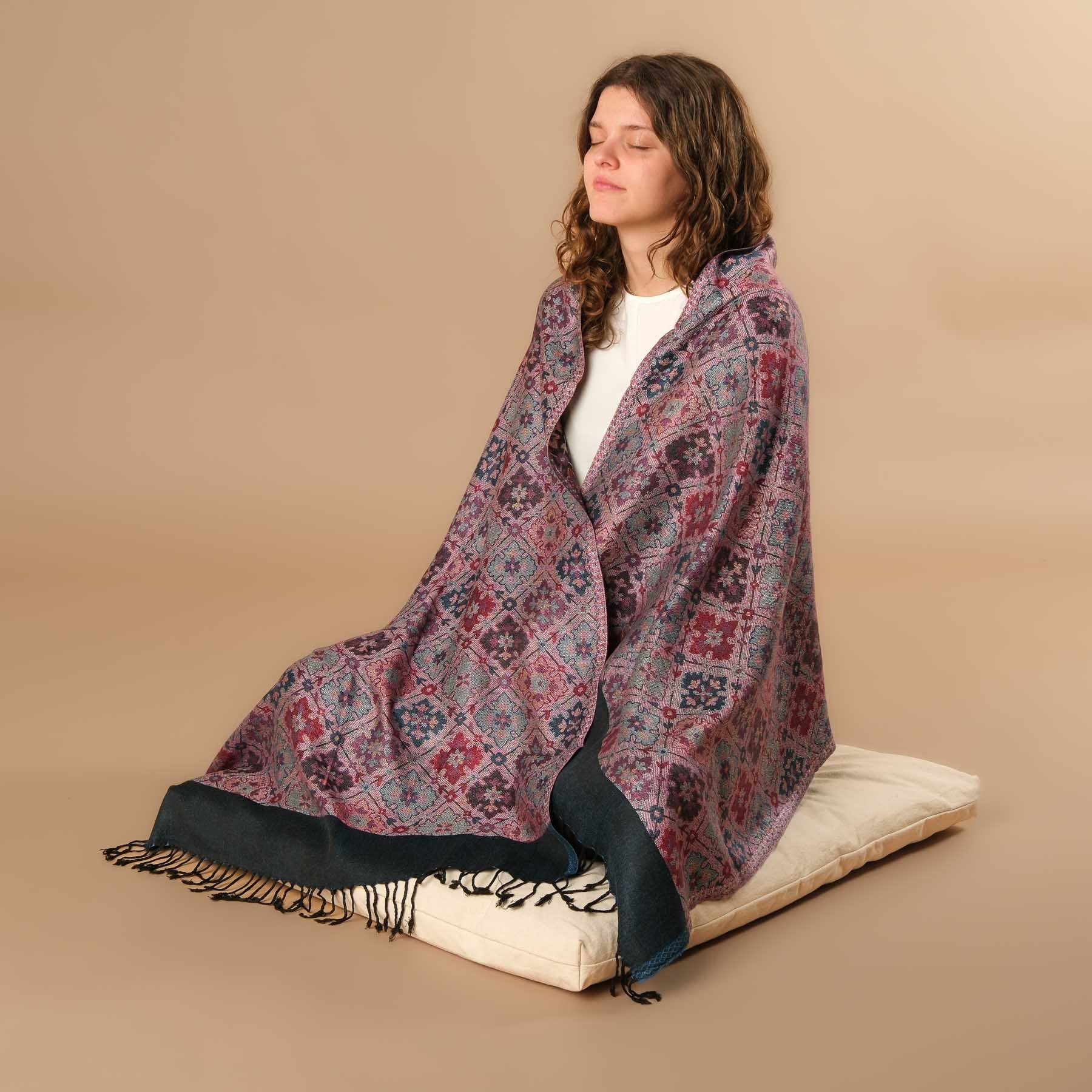 Meditationstuch Schal Viskose Lena
