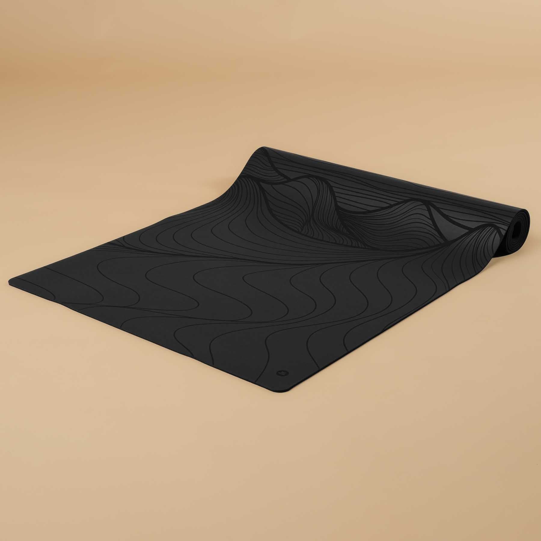 Yogamatte SuperGrip 2.0 Sahara schwarz