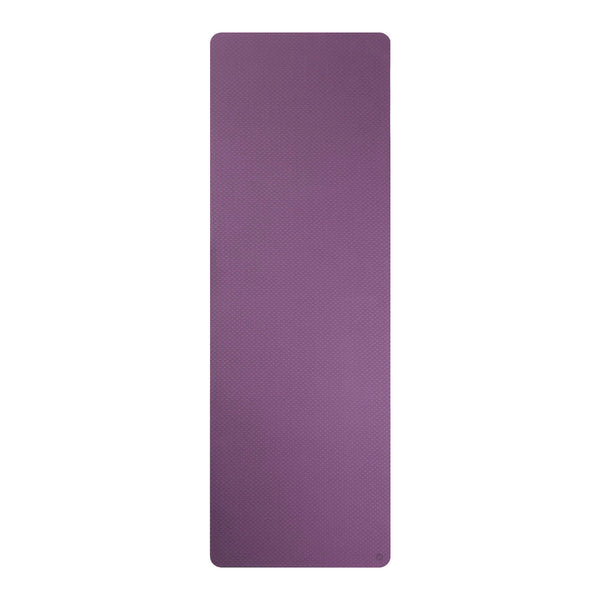 Yogamatte aus TPE violett, extra leicht, ohne PVC, umweltfreundlich, 6mm dick