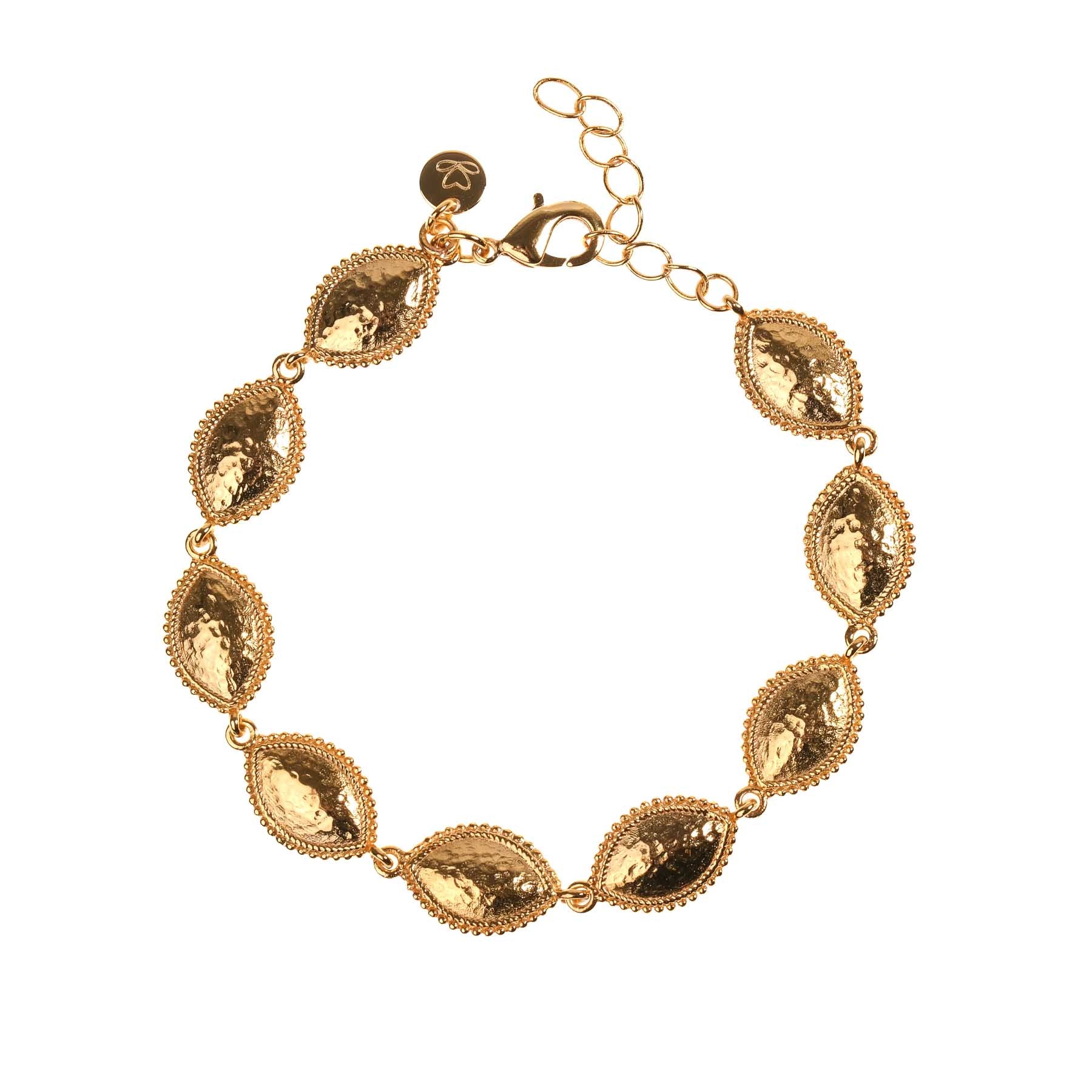 Bracciale Jaipur con ornamenti Paisley dorati