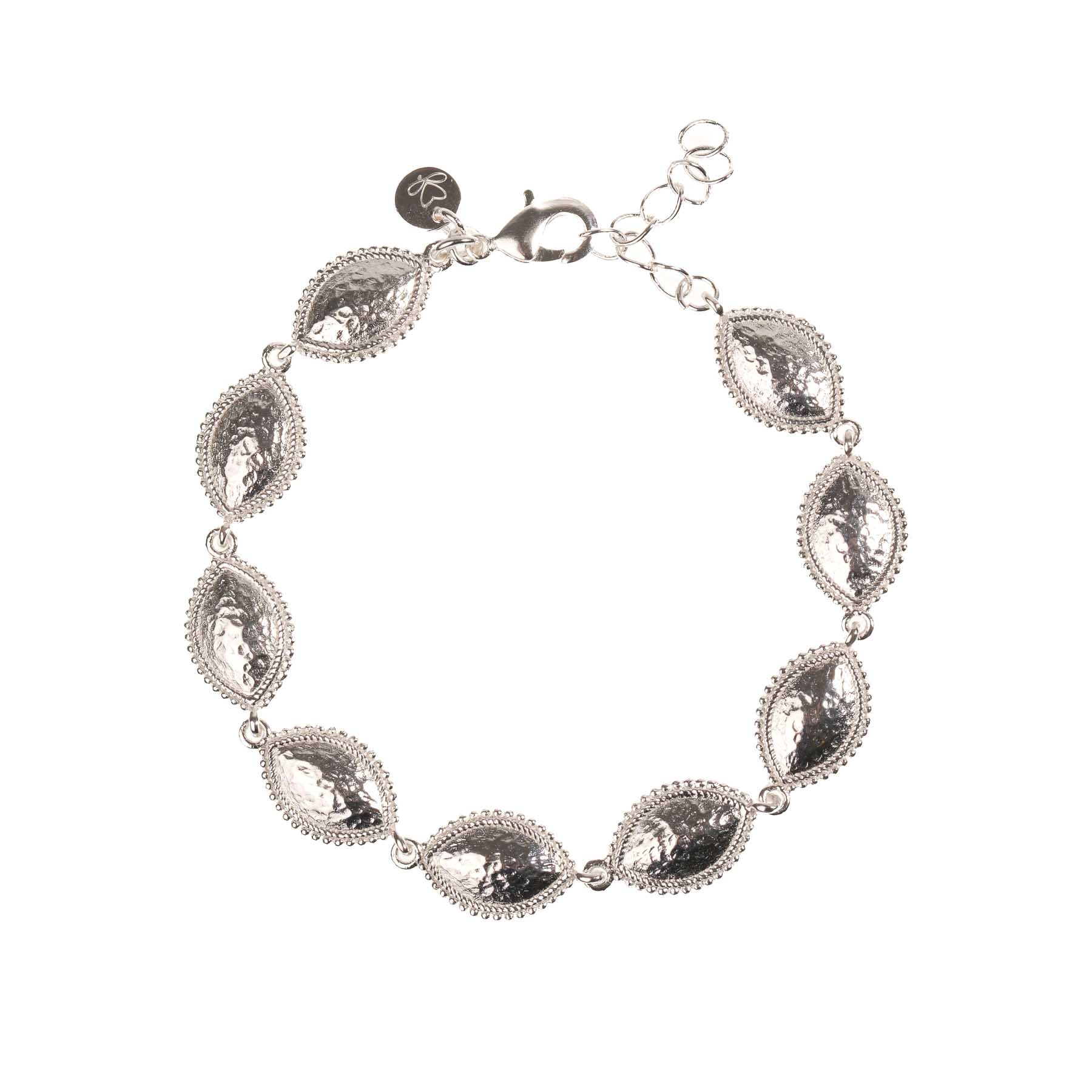 Bracciale Jaipur con ornamenti Paisley argento