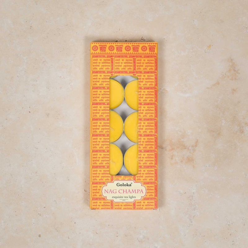 Teelicht Duftkerze Goloka Nag Champa 10 Stk