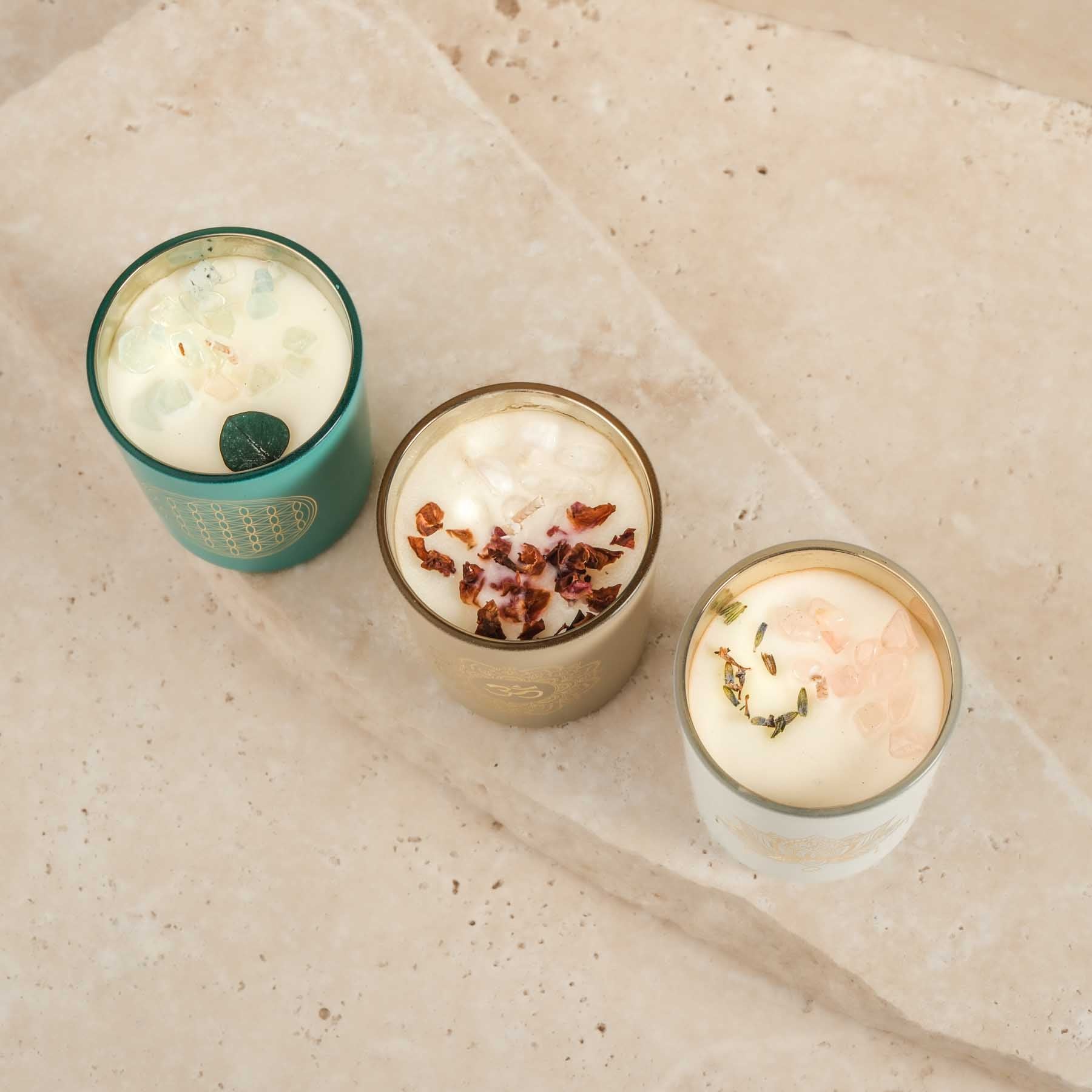 Duftkerzen 3er Set - Geschenkbox