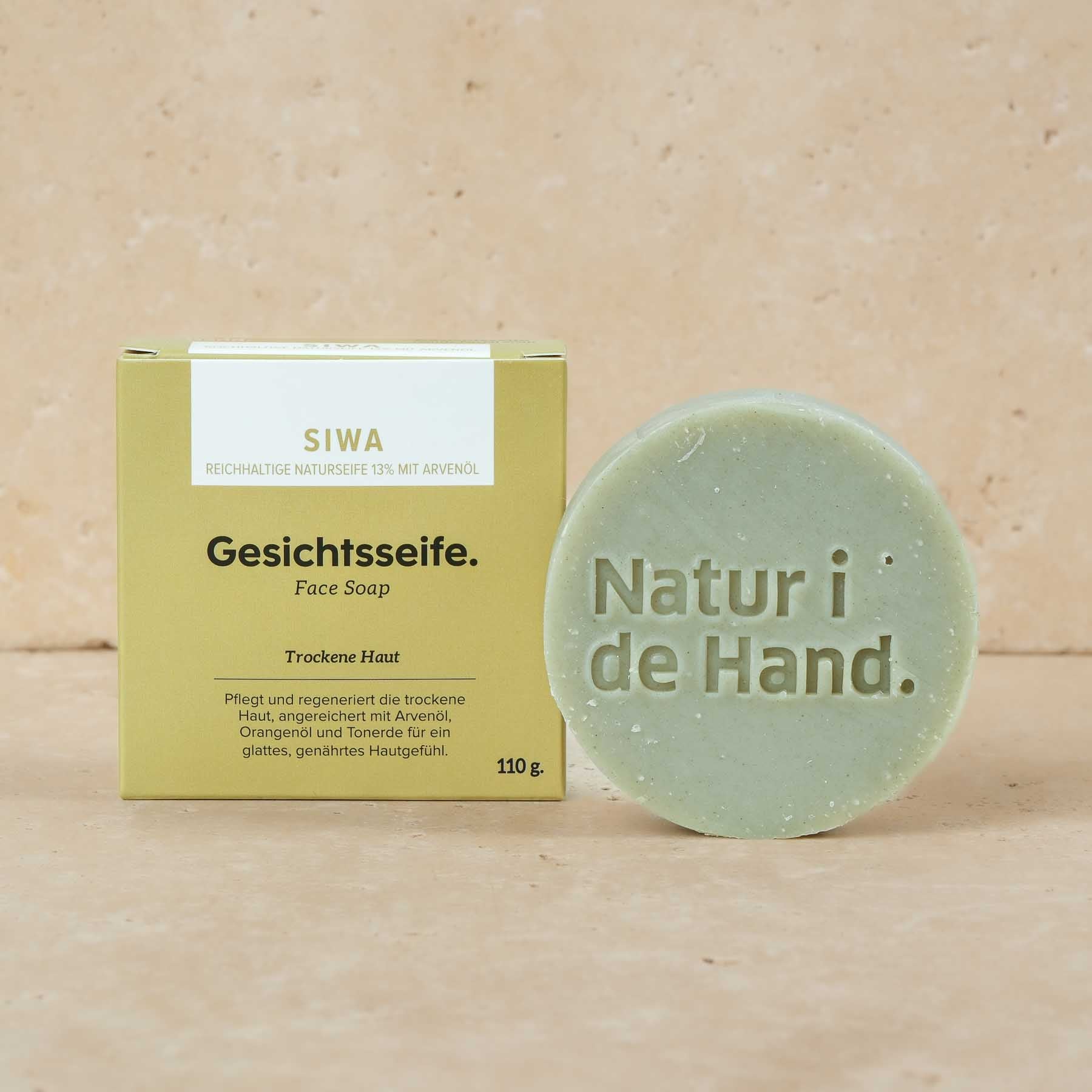 Körper- und Gesichtsseife - Body Bar - Siwa in der Schweiz hergestellt