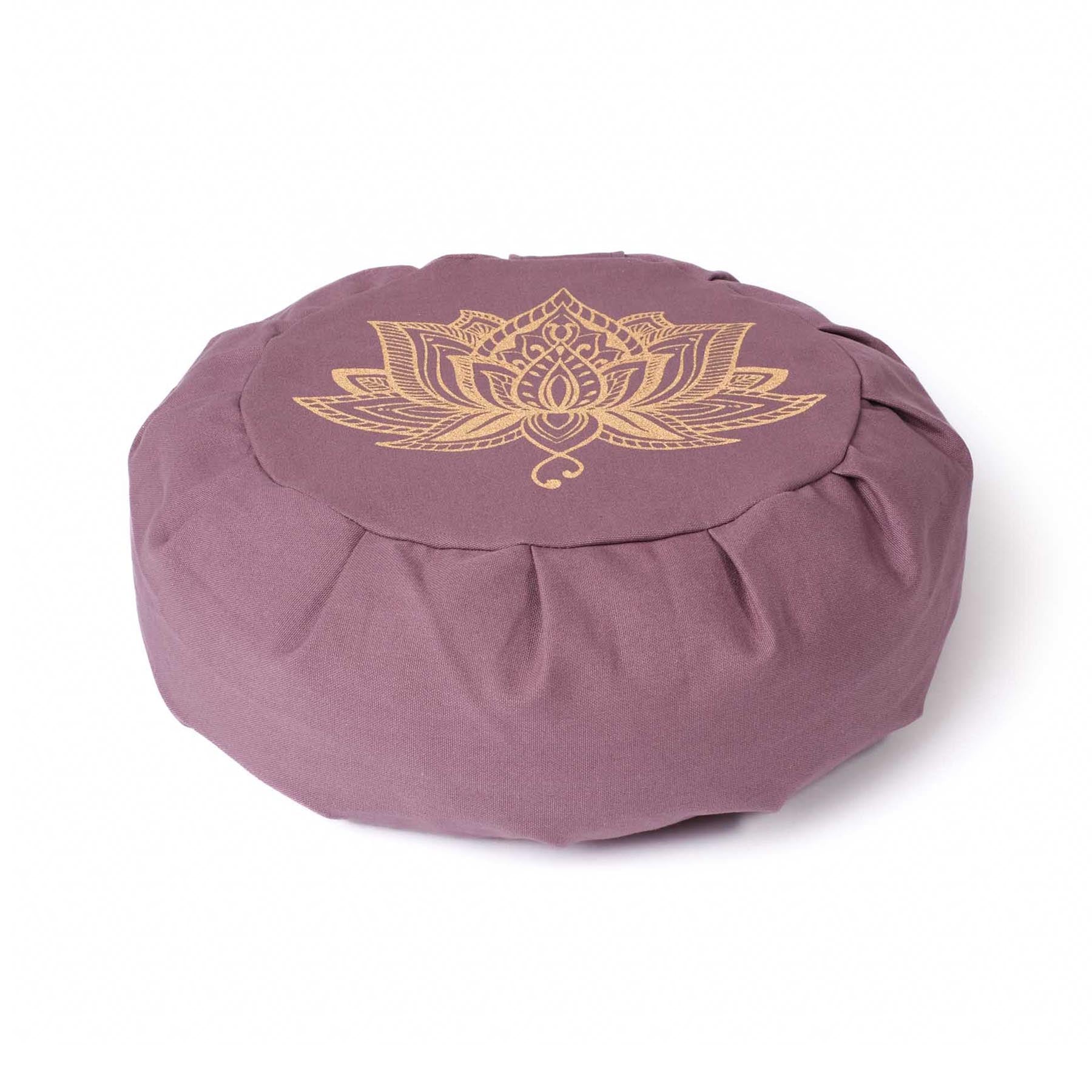 Meditationskissen Zafu Lotus lavendel