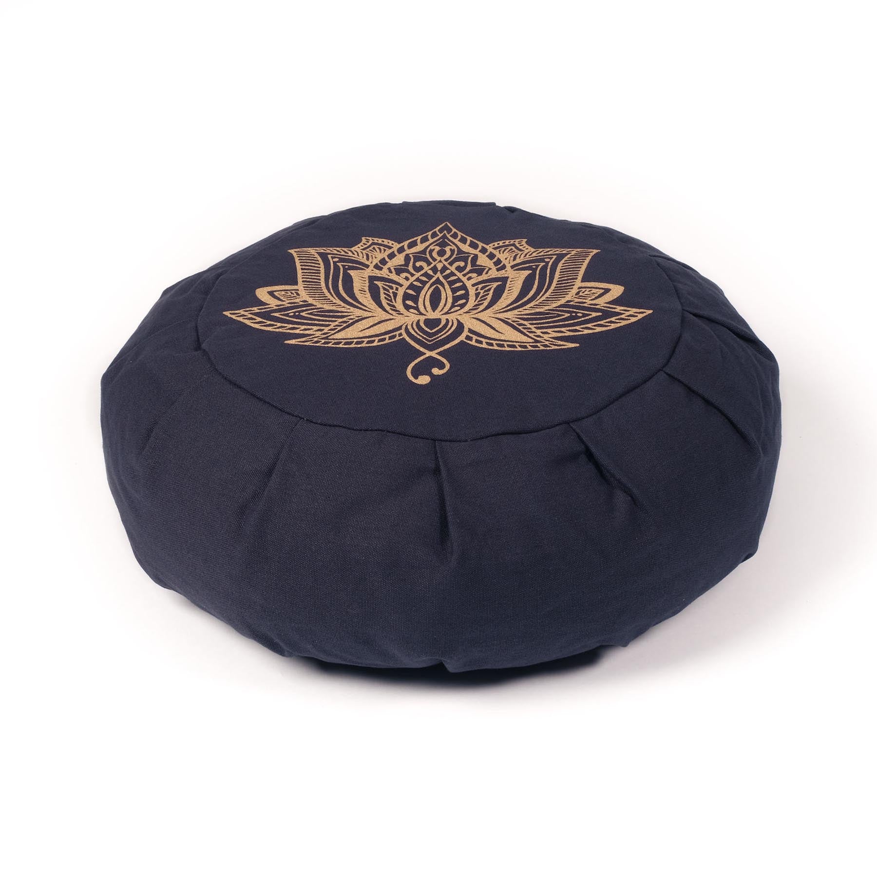 Meditationskissen Zafu Lotus navy