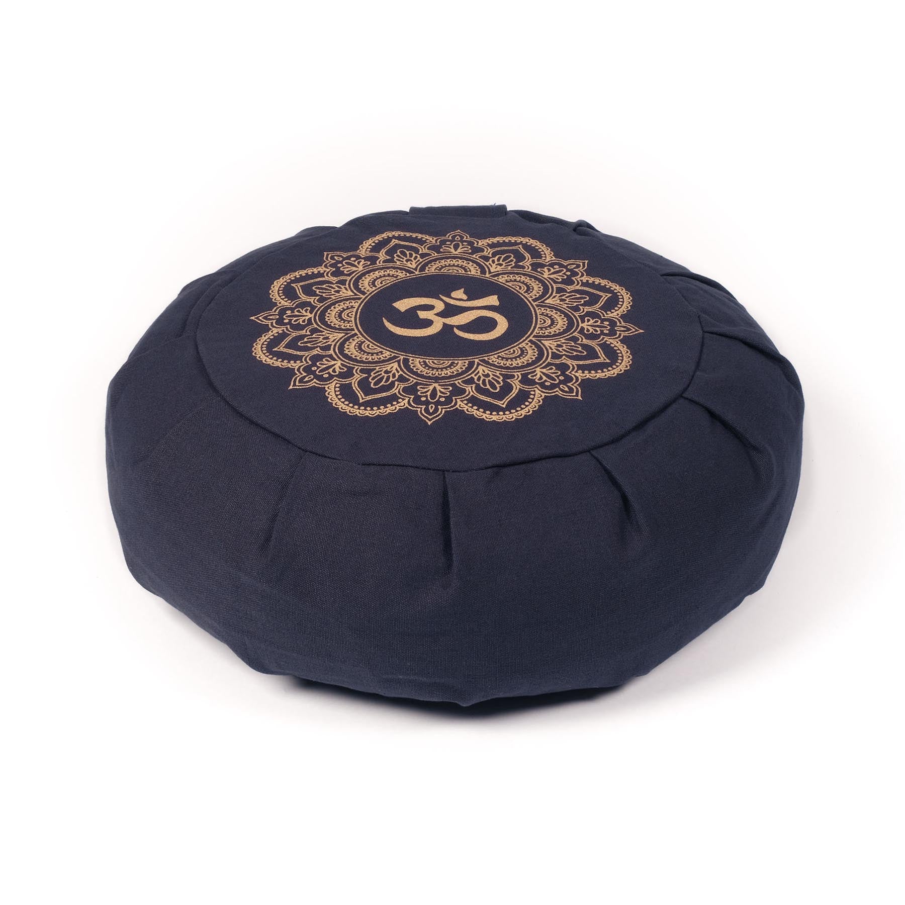 Meditationskissen Zafu Mandala OM navy