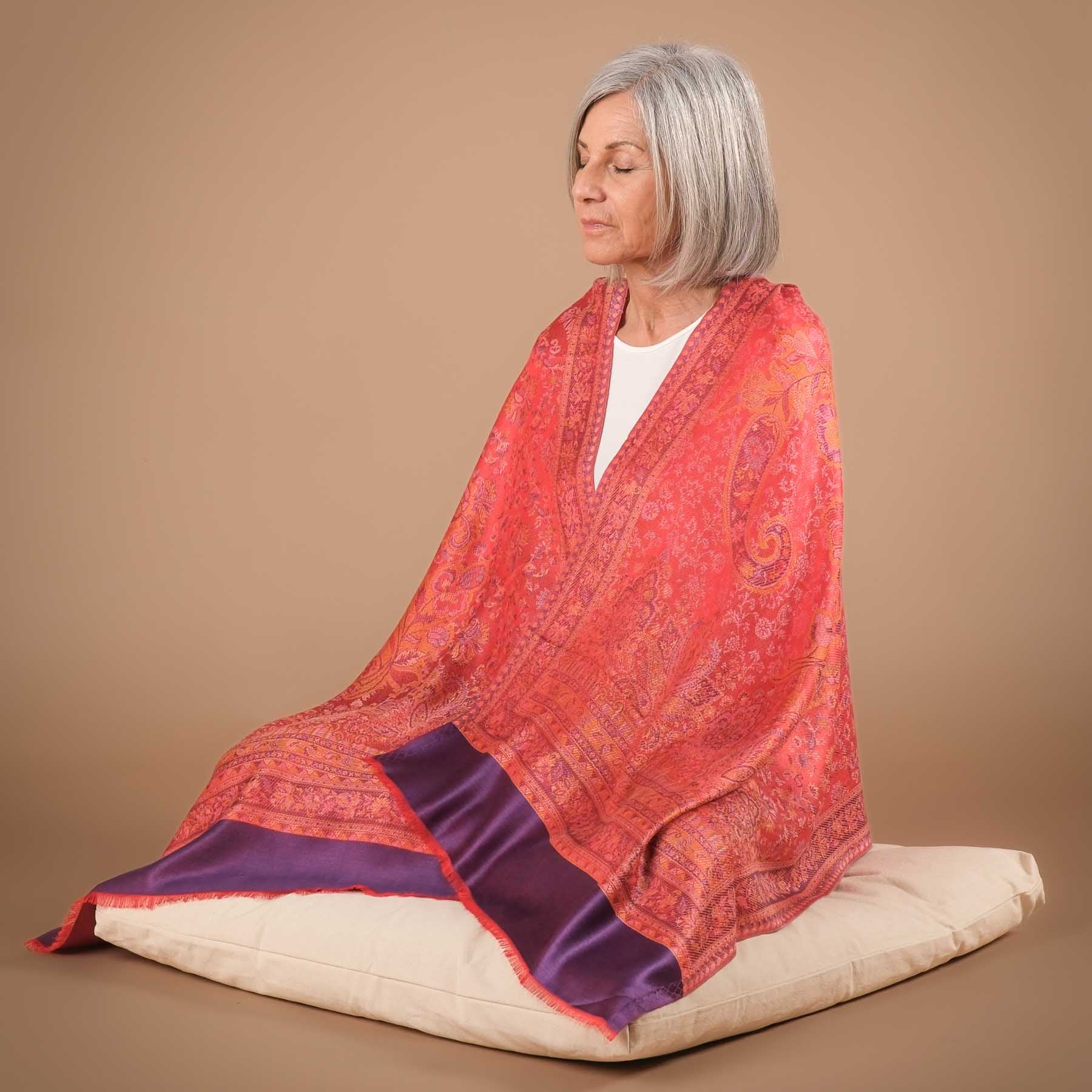 Meditationstuch Schal Aruna Modal