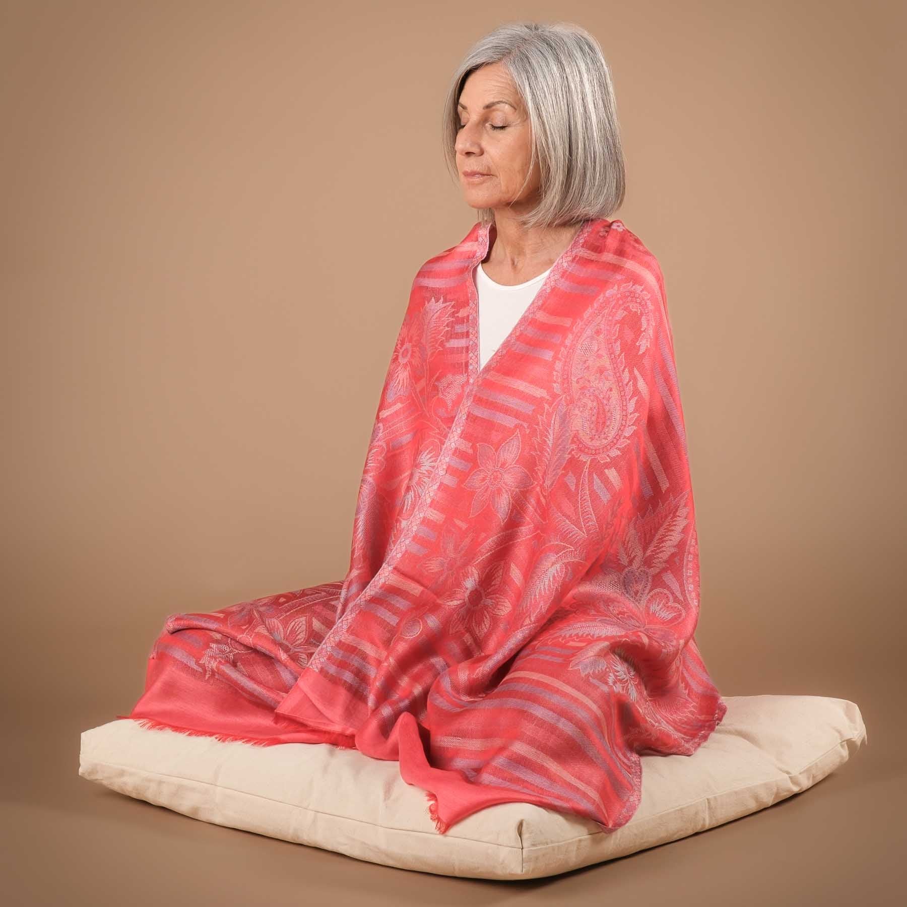 Meditationstuch Schal Kairo aus Modal 