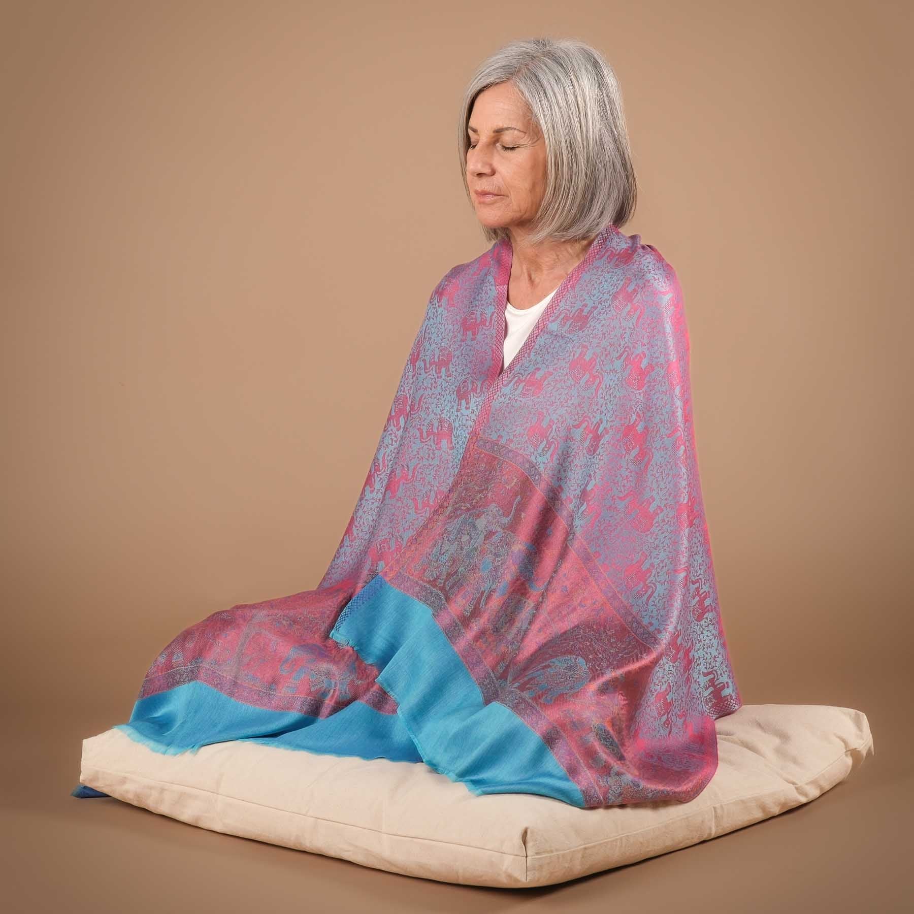 Meditationstuch Schal Sambia Modal