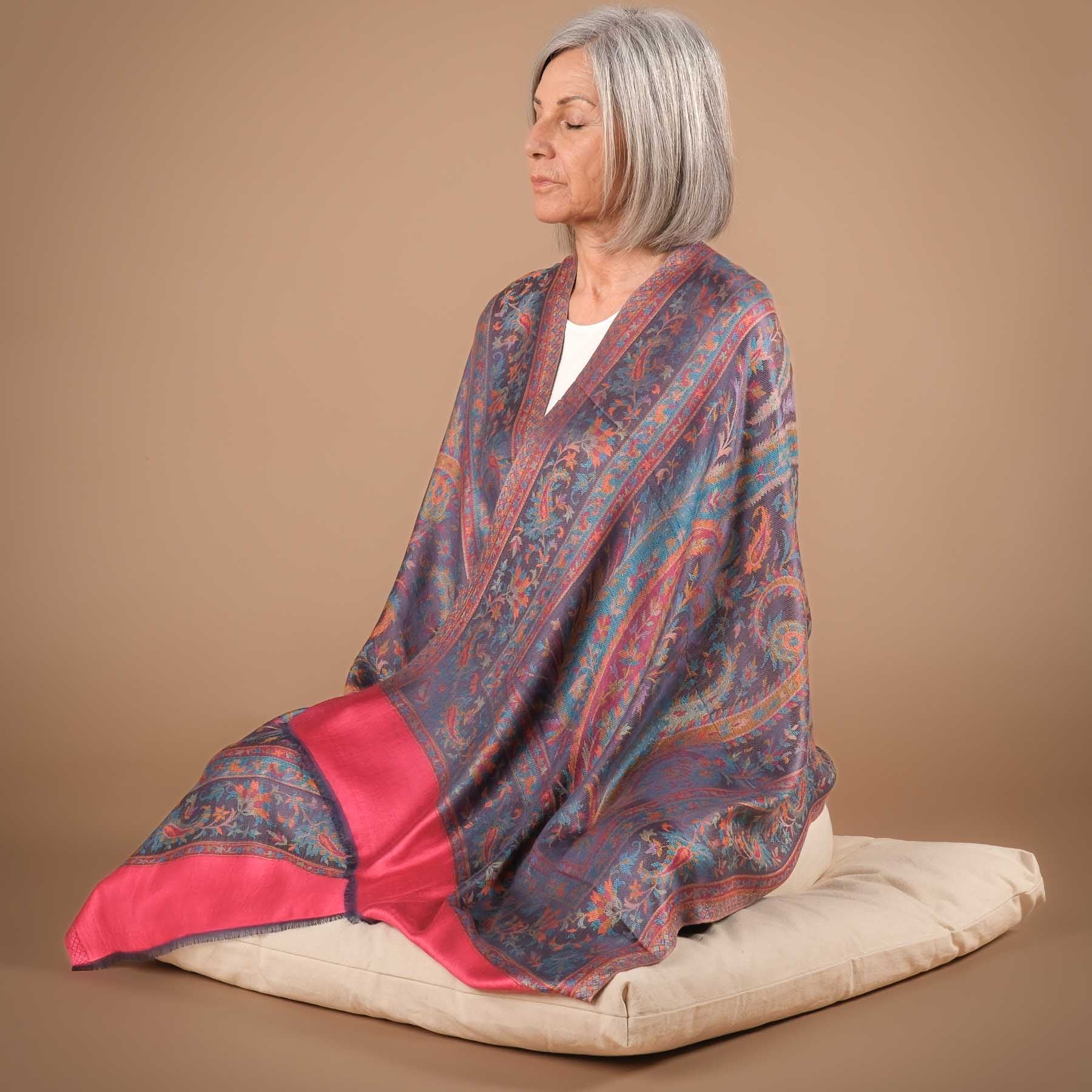 Meditationstuch Schal Soraya Modal