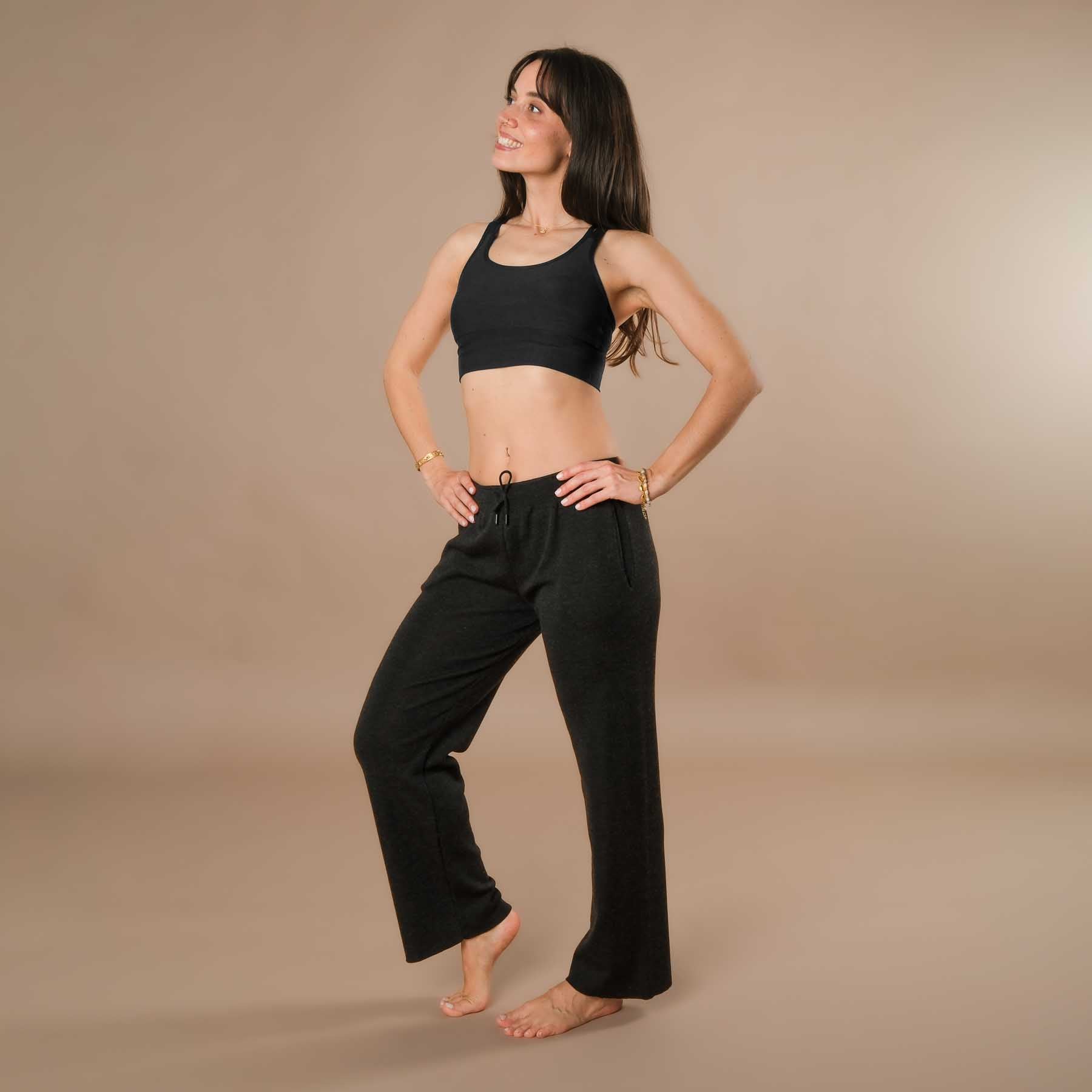 Culotte 100 % laine mérinos, fabriquée en Suisse, couleur anthracite