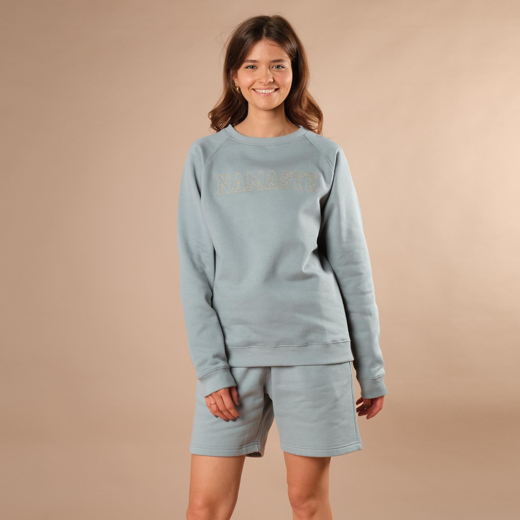 Yoga Sweater Namaste mint